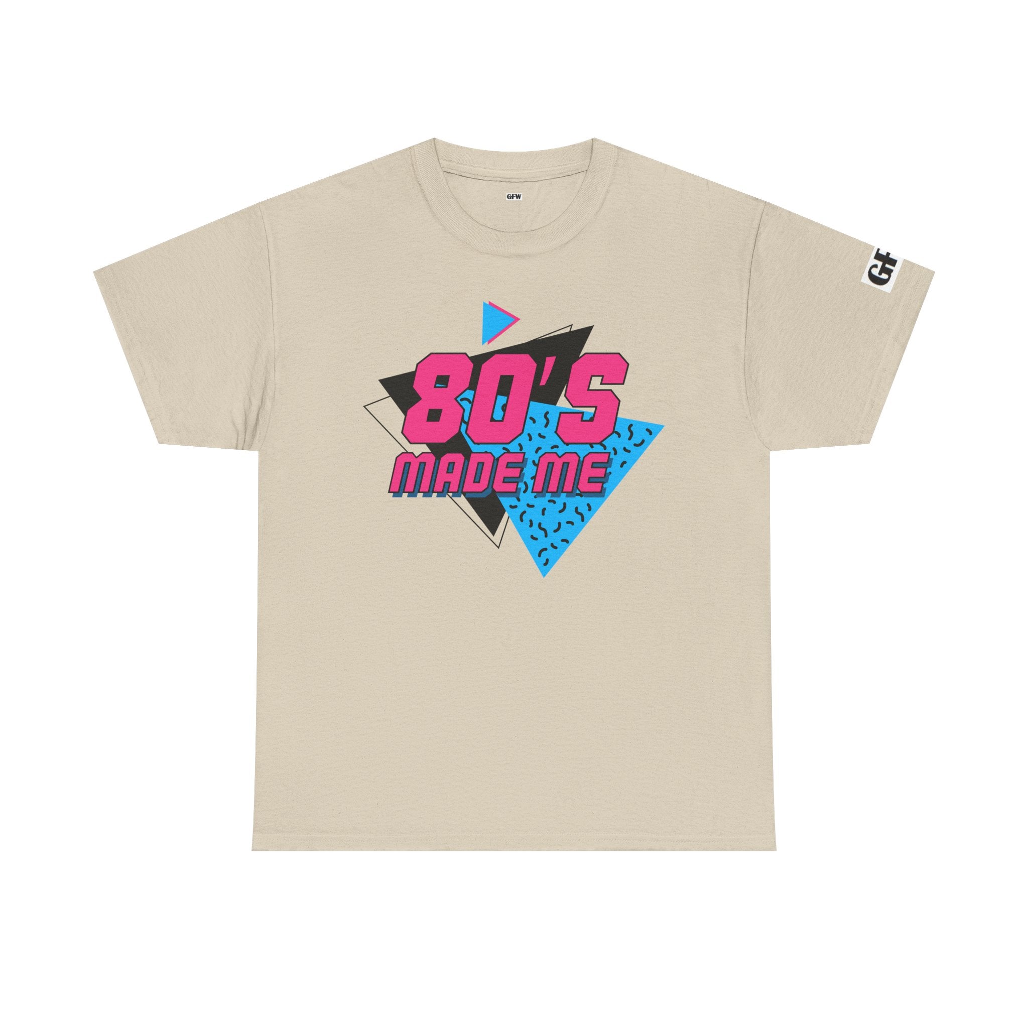 80's Made Me Tee — Retro 1980s Nostalgia Graphic T-Shirt