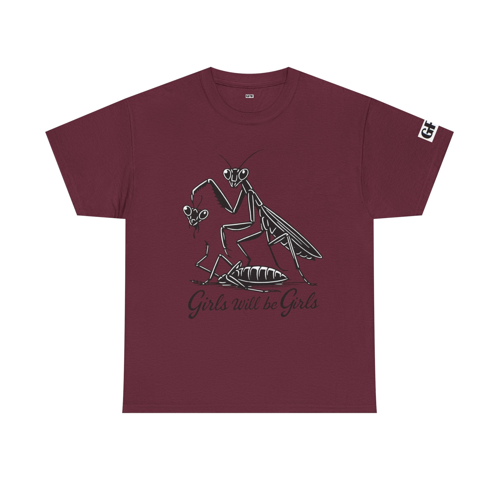 Girls Will Be Girls Praying Mantis Tee