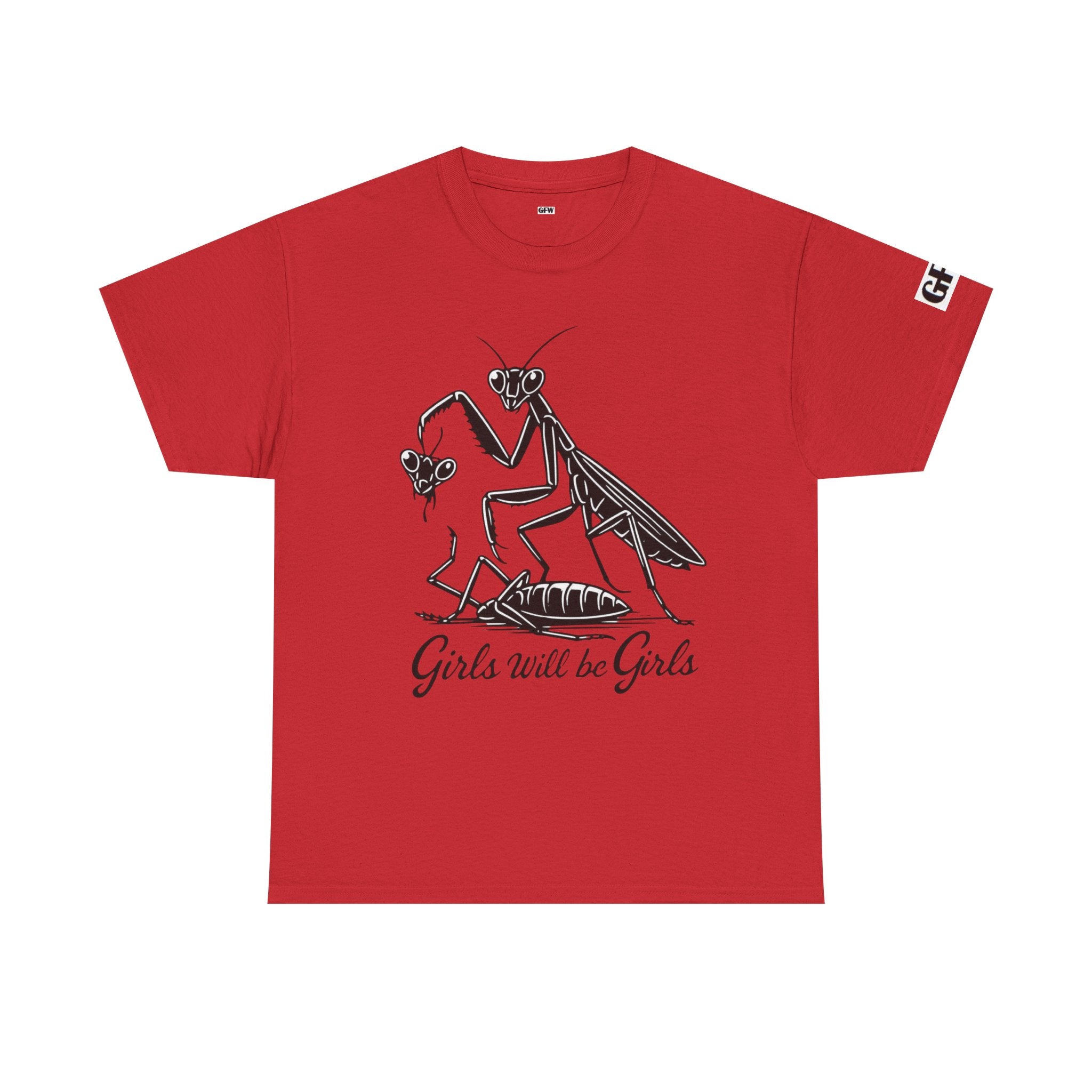 Girls Will Be Girls Praying Mantis Tee