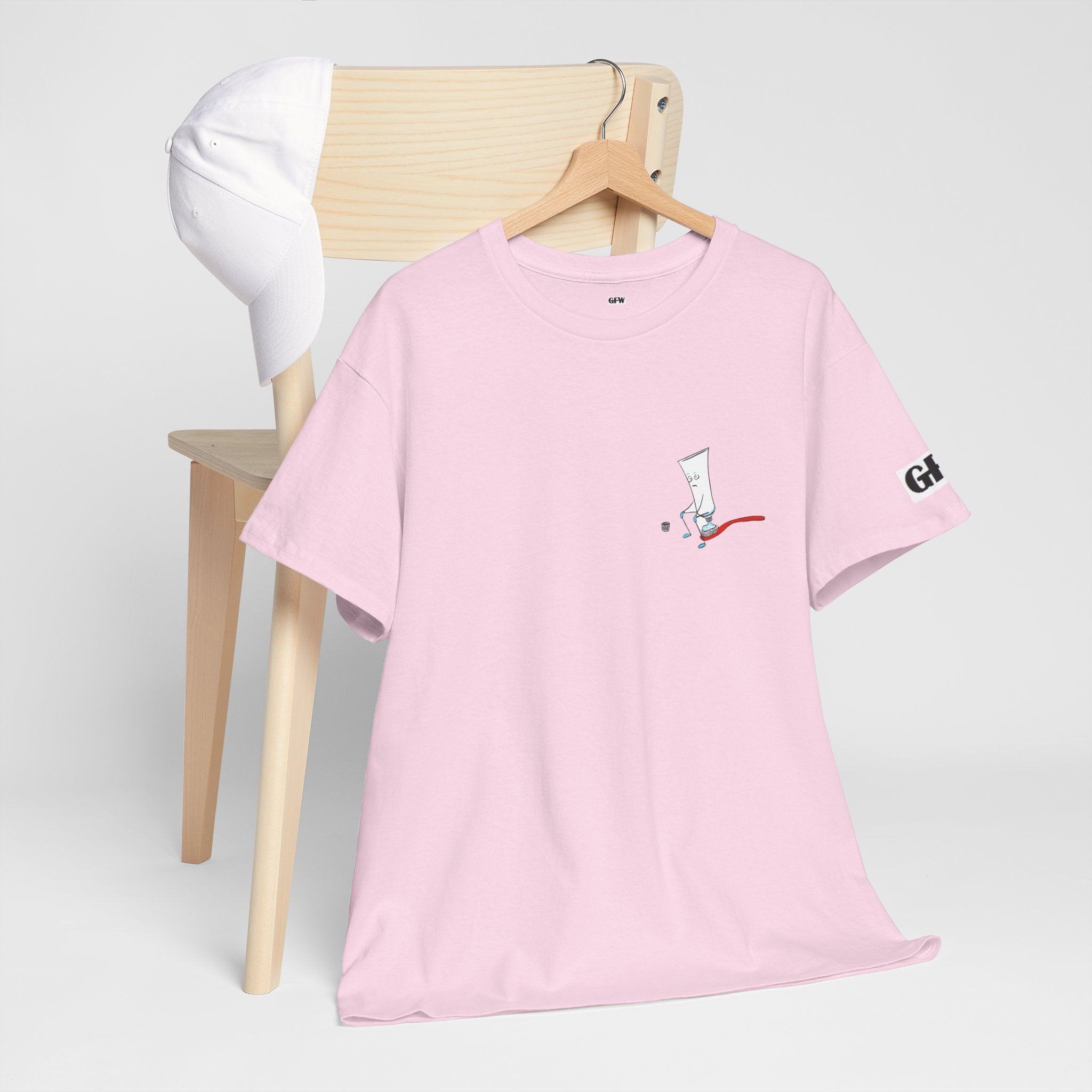 Toothbrush Graphic Tee — "That's Right Put Me In Your Mouth" Dental Humor T-Shirt