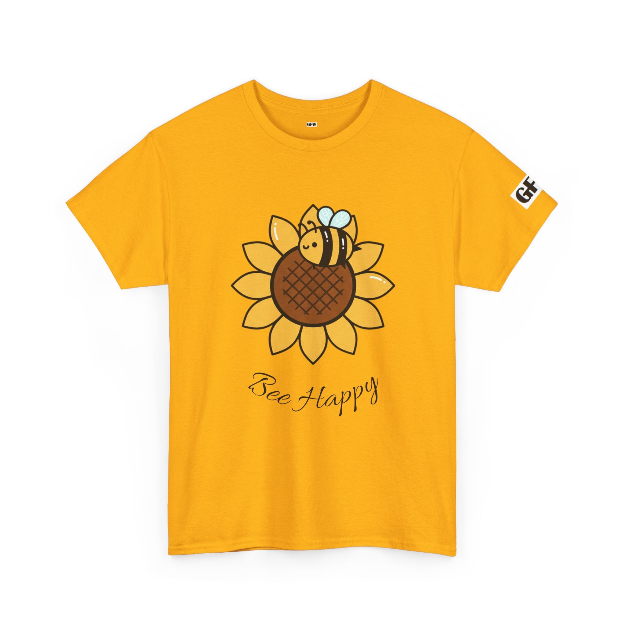 Bee Happy Sunflower T-Shirt