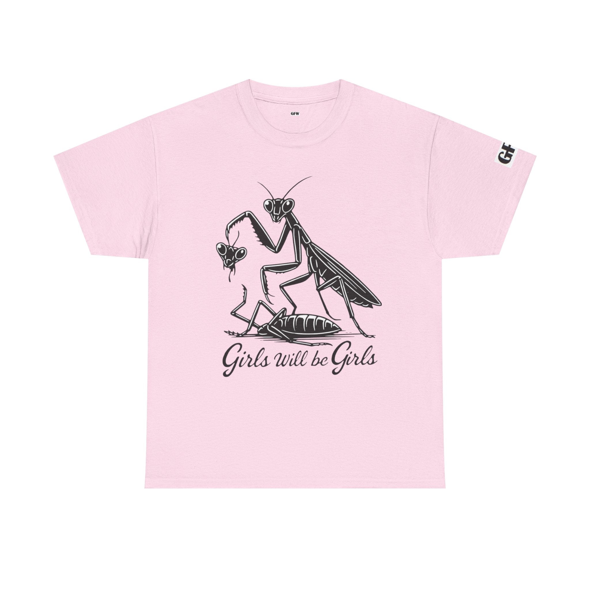 Girls Will Be Girls Praying Mantis Tee
