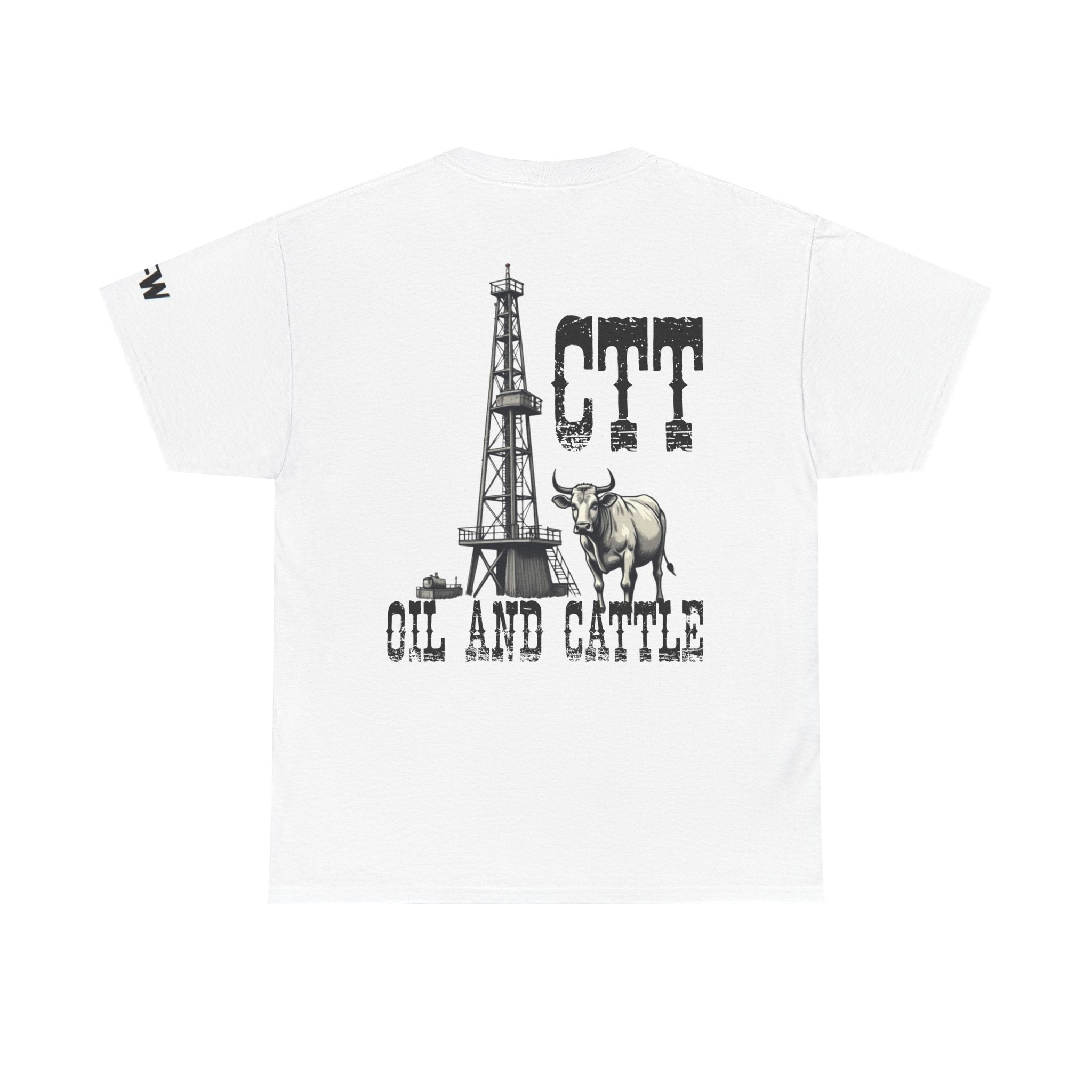 CTT Oil & Cattle Tee — Western Oilfield T‑Shirt