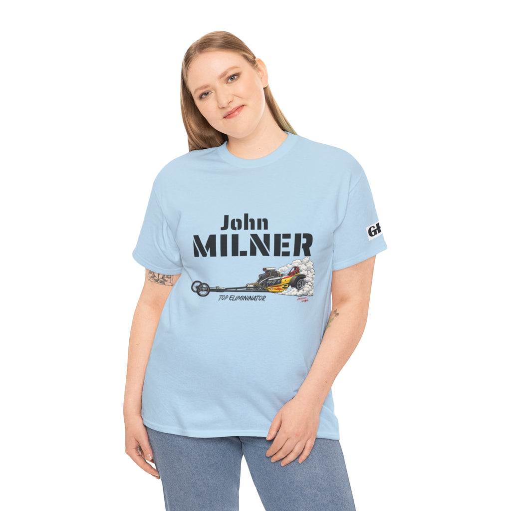 Milner Racing Team T-Shirt — "John Milner" Vintage Dragster Tee