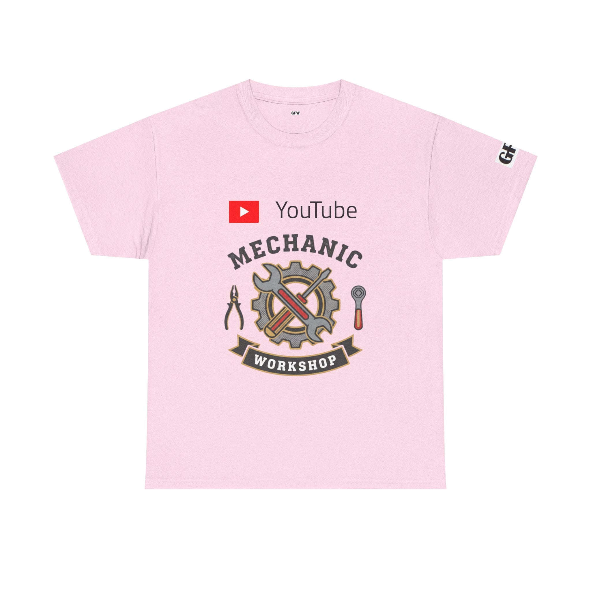 Mechanic Workshop T-Shirt — YouTube Channel Gear