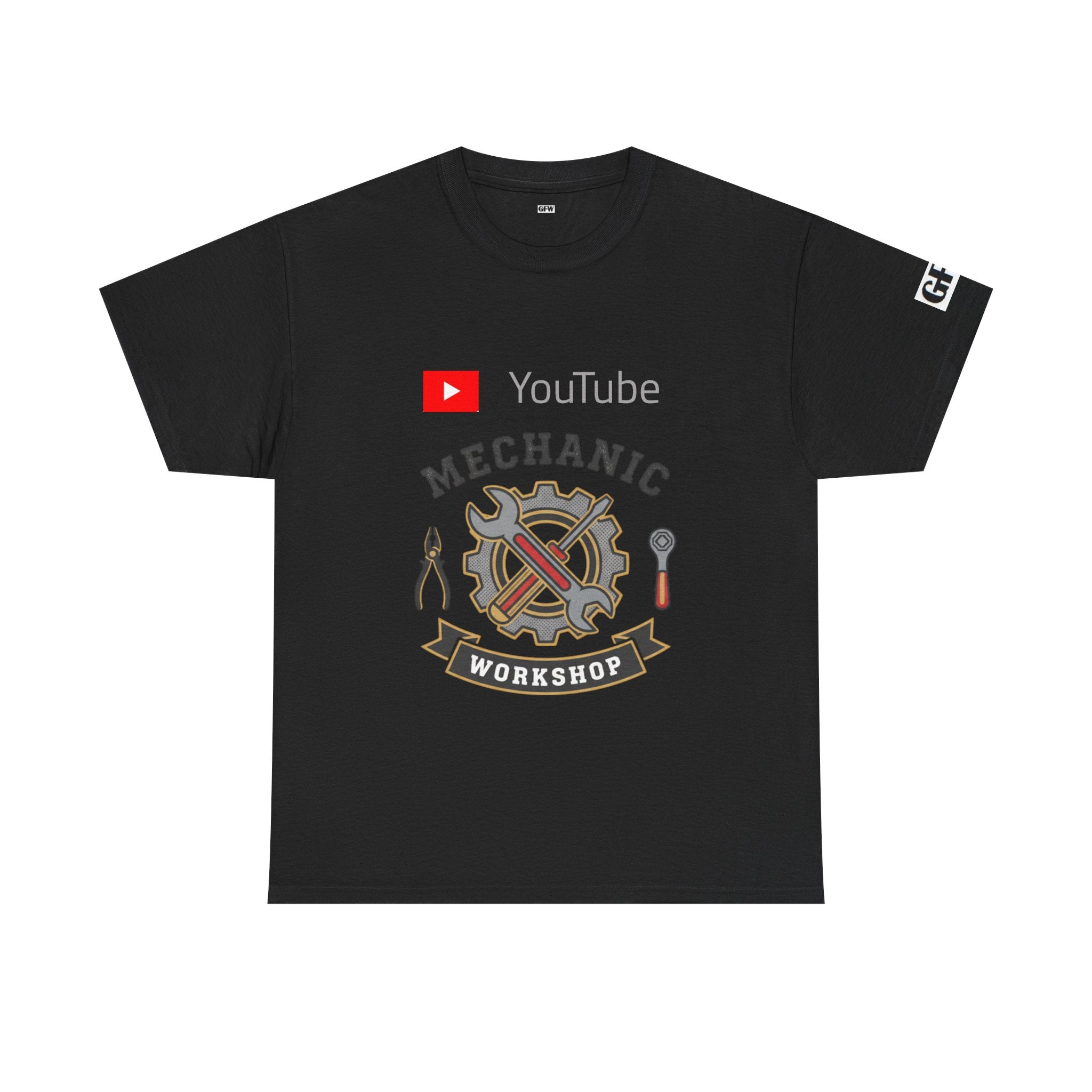 Mechanic Workshop T-Shirt — YouTube Channel Gear