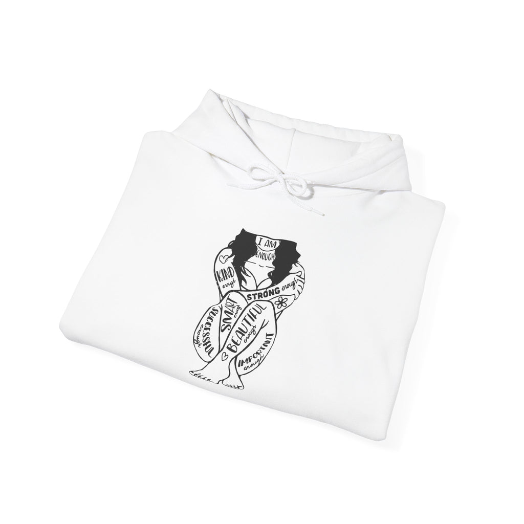 I am enough - Unisex Heavy Blend™ Hooded Sweatshirt