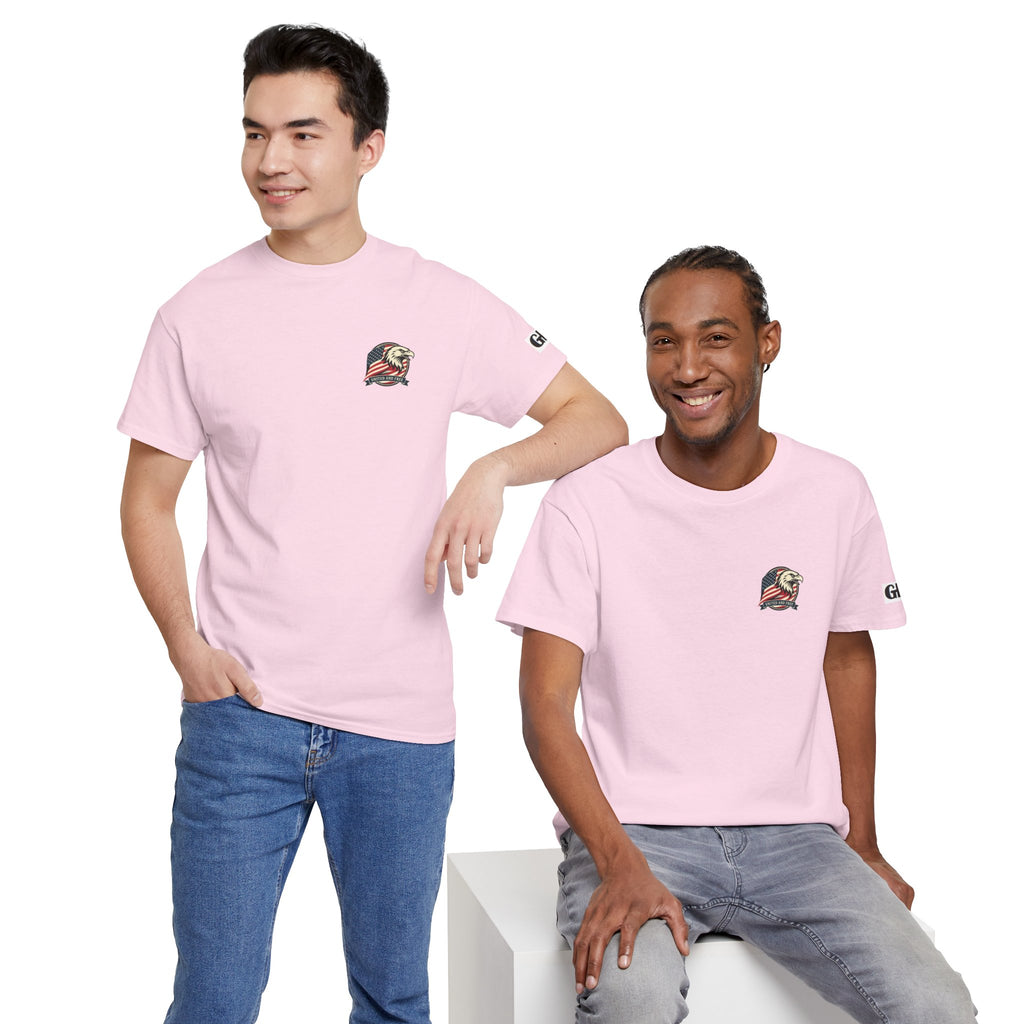 USA Bald Eagle T‑Shirt — "United and Free" Patriotic Tee