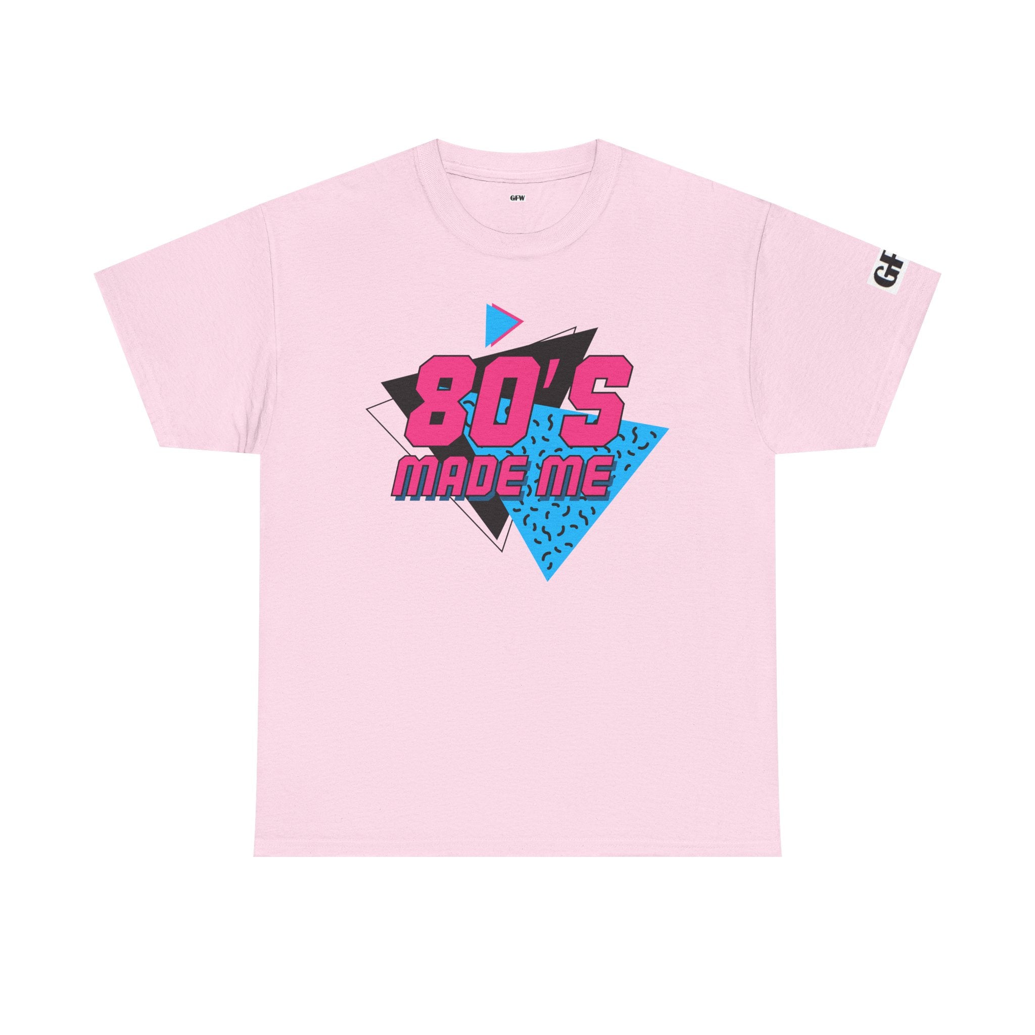 80's Made Me Tee — Retro 1980s Nostalgia Graphic T-Shirt