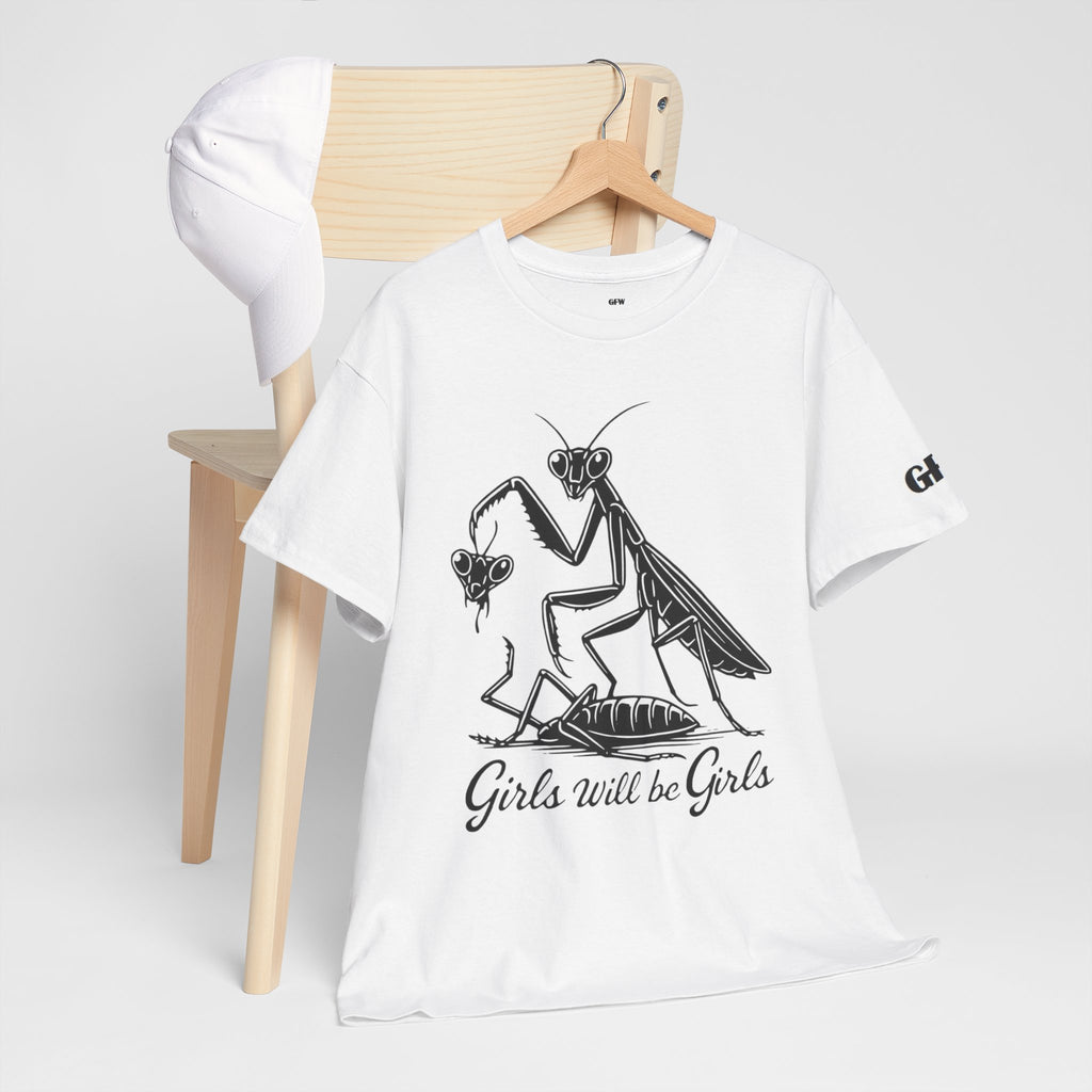 Girls Will Be Girls Praying Mantis Tee