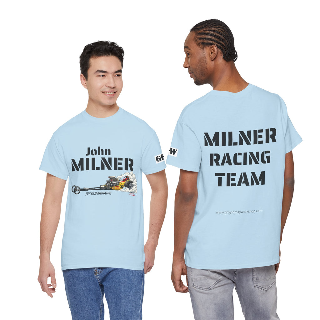 Milner Racing Team T-Shirt — "John Milner" Vintage Dragster Tee