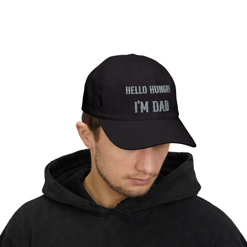 Hello Hungry I'm Dad Cap — Funny Dad Hat for New & Expecting Fathers