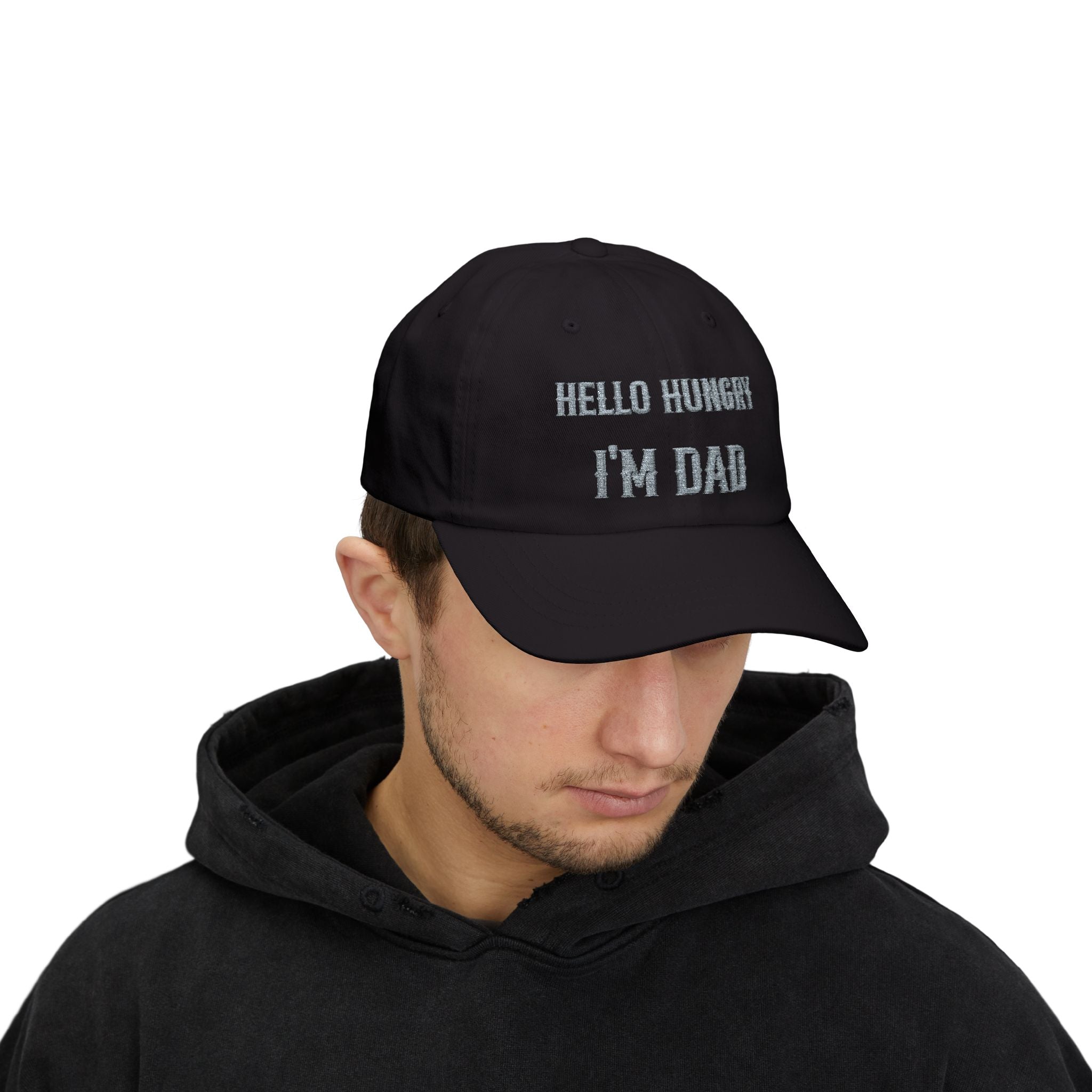 Hello Hungry I'm Dad Cap — Funny Dad Hat for New & Expecting Fathers