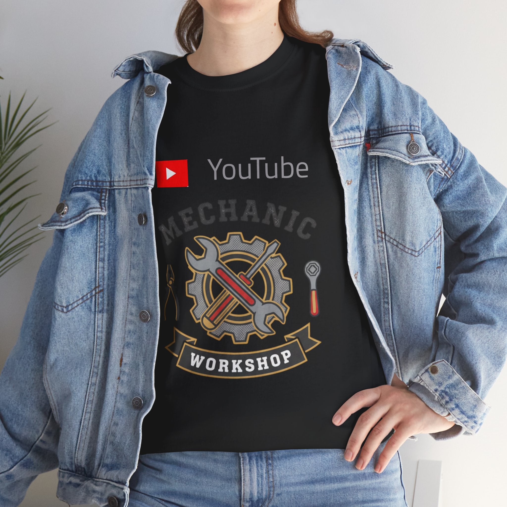 Mechanic Workshop T-Shirt — YouTube Channel Gear