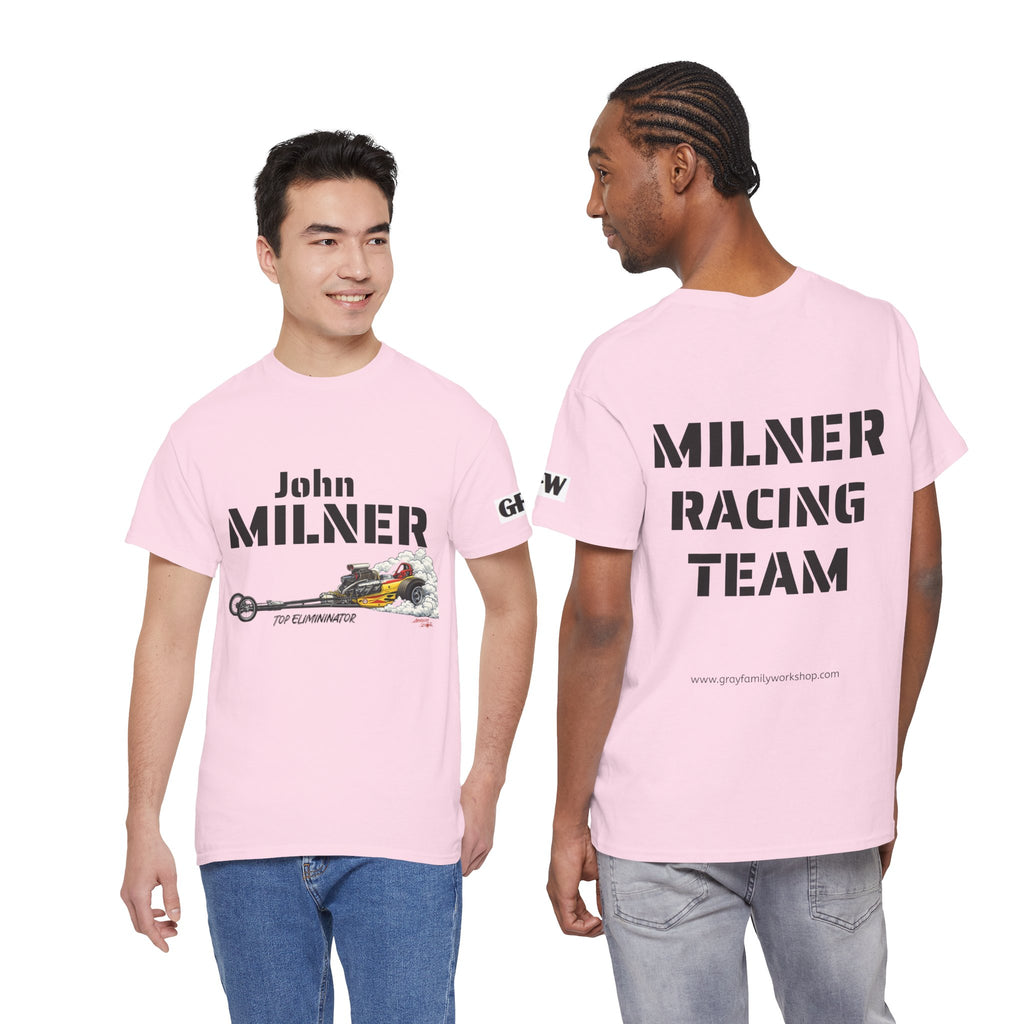 Milner Racing Team T-Shirt — "John Milner" Vintage Dragster Tee