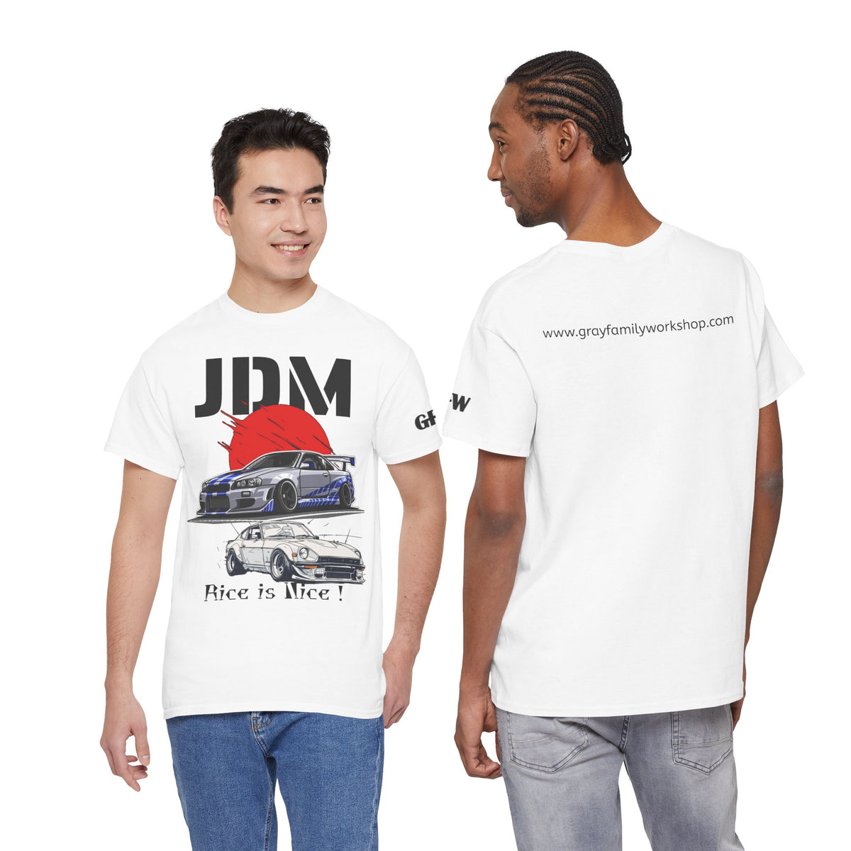 JDM Rice Is Nice Car Enthusiast T-Shirt