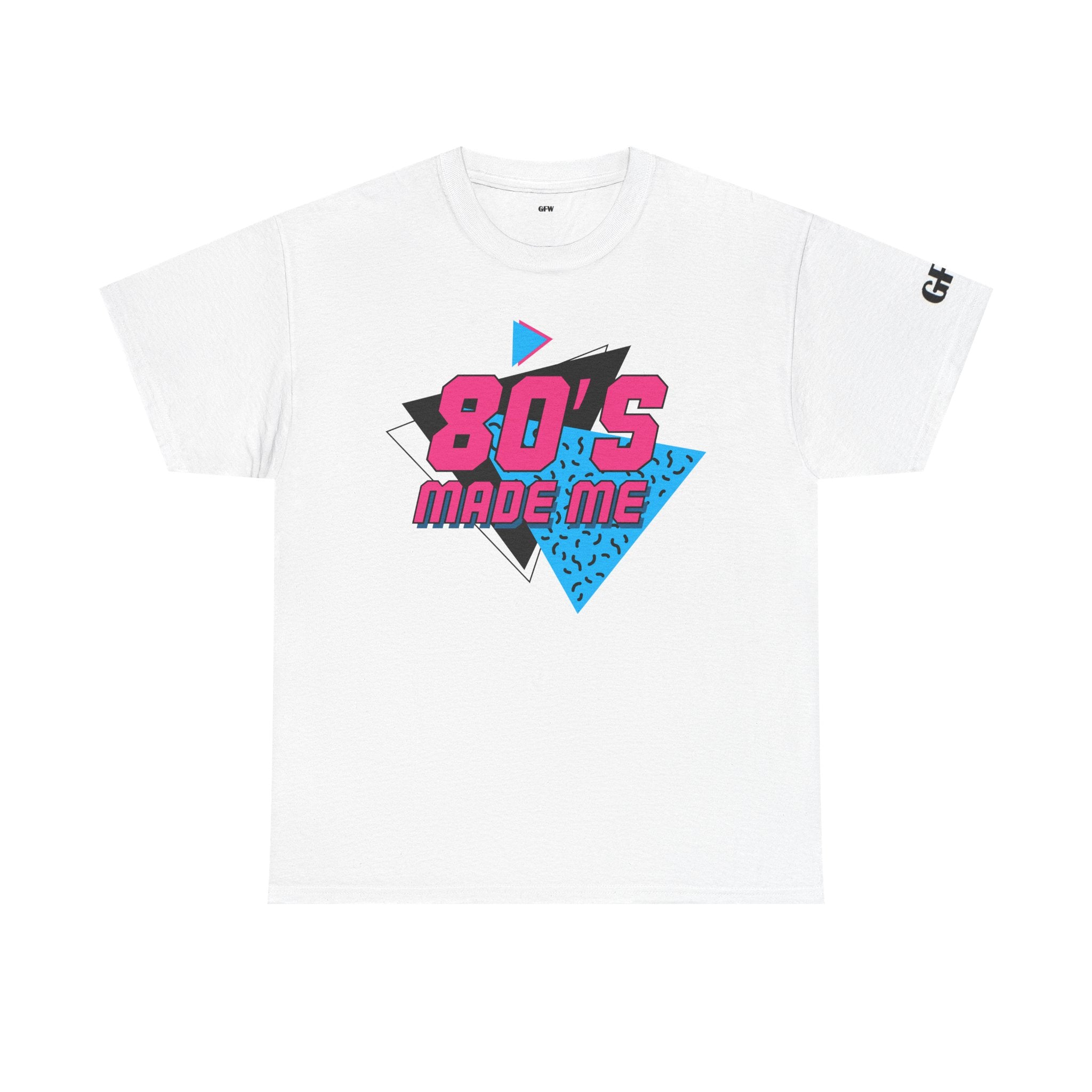 80's Made Me Tee — Retro 1980s Nostalgia Graphic T-Shirt