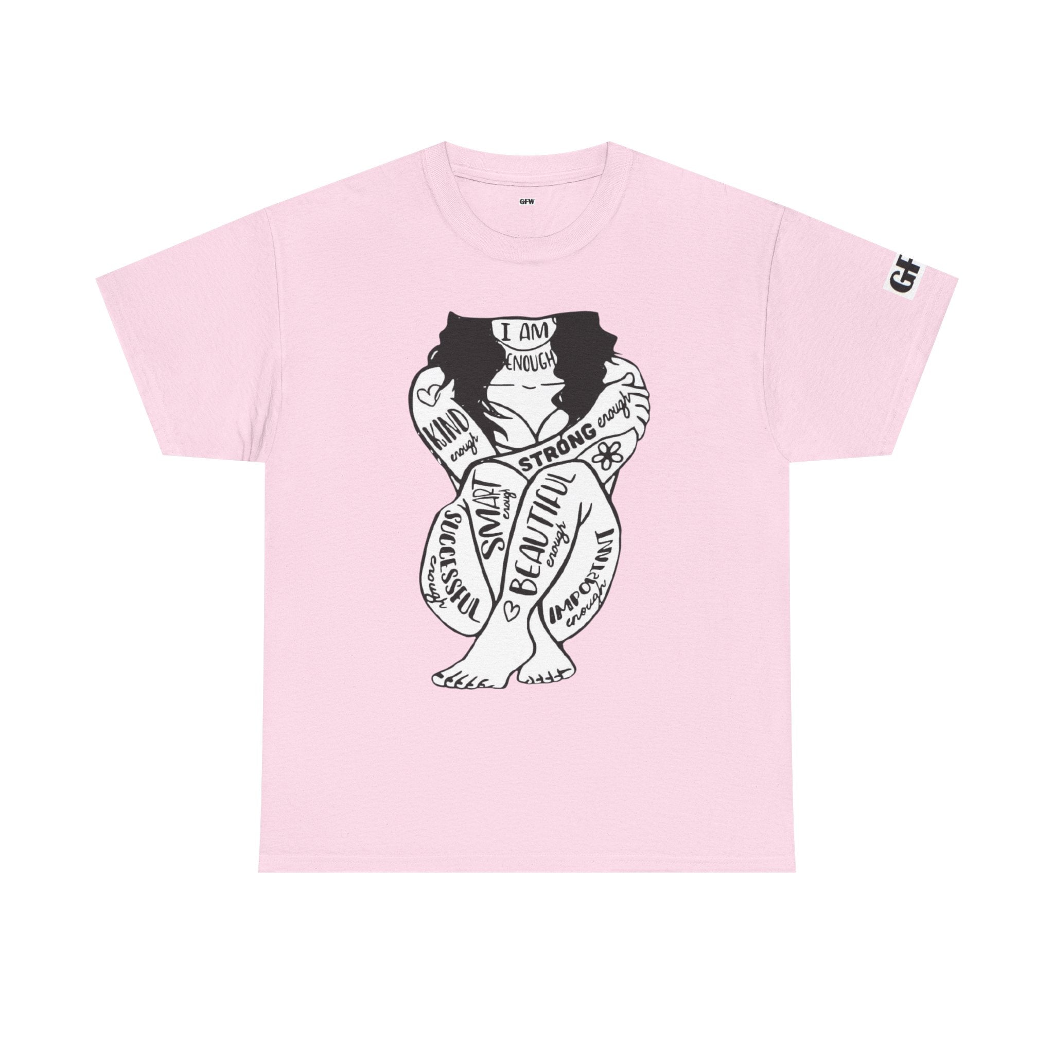 Empowerment Tee — 'I Am' Positive Affirmation Graphic Shirt