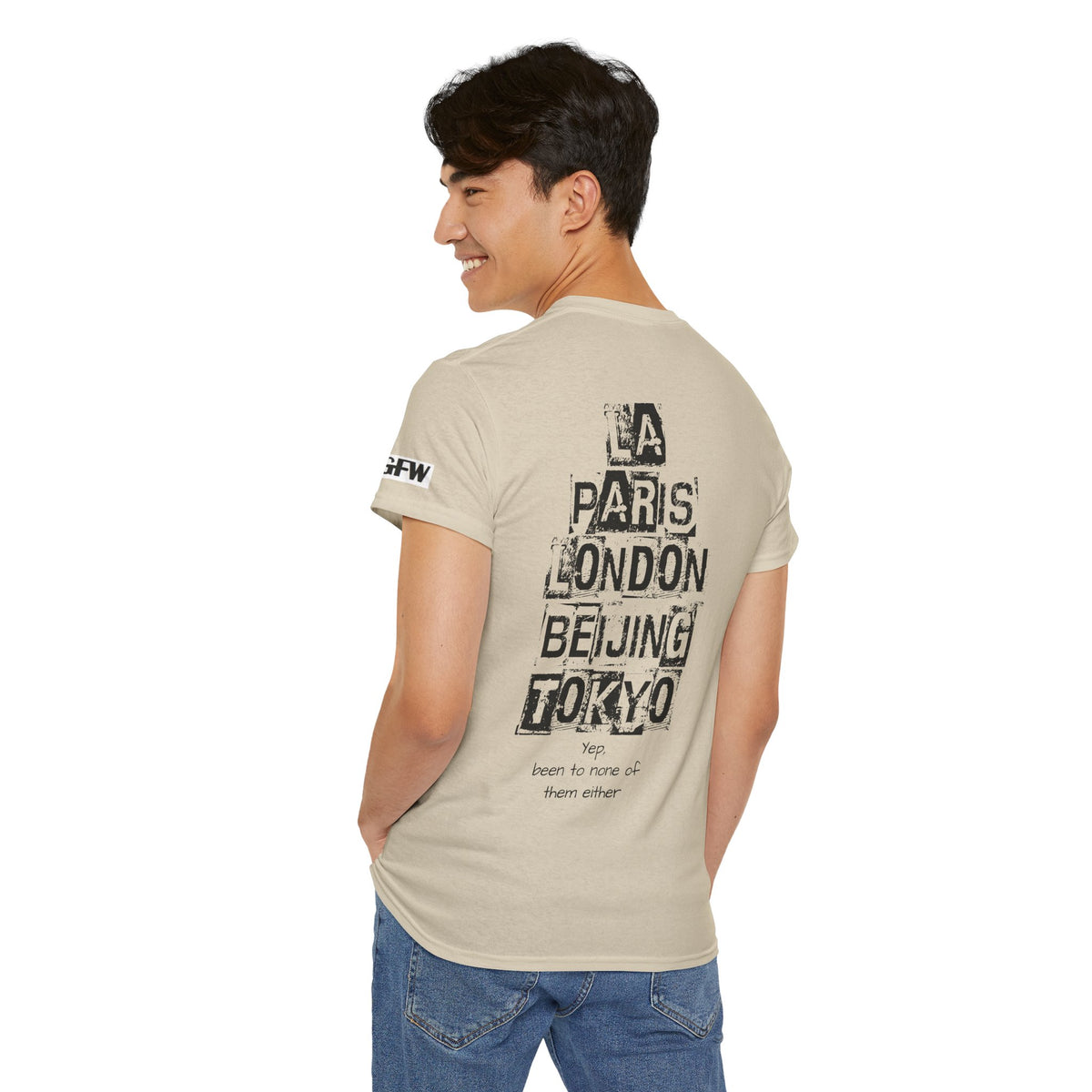 Citizen of the Home Tee — Cities Back Graphic (LA • Paris • London • Beijing • Tokyo)