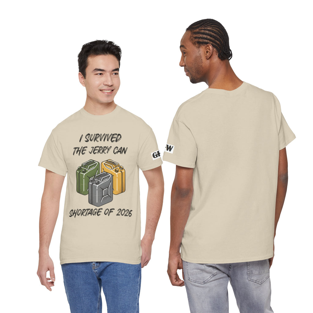 I Survived the Jerry Can Shortage 2026 T-Shirt