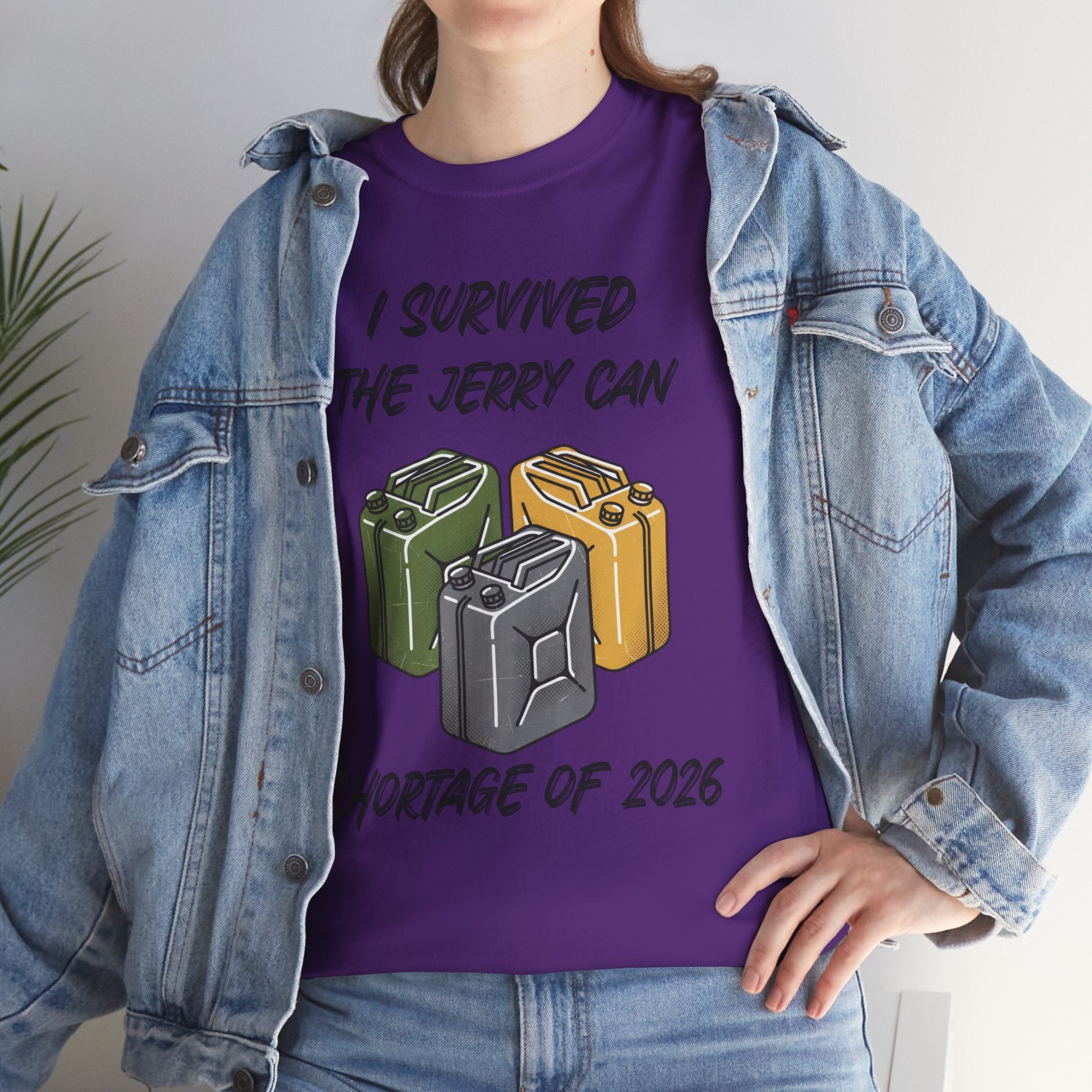 I Survived the Jerry Can Shortage 2026 T-Shirt