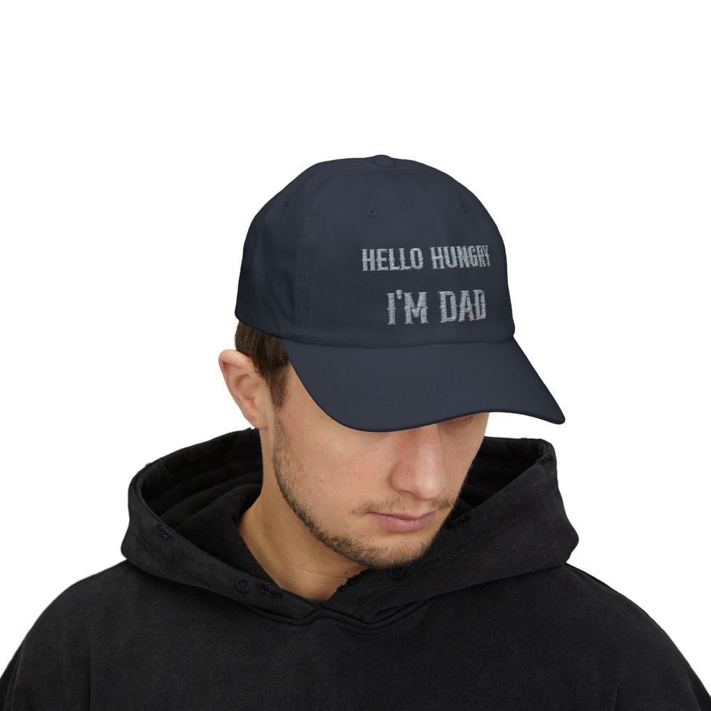 Hello Hungry I'm Dad Cap — Funny Dad Hat for New & Expecting Fathers