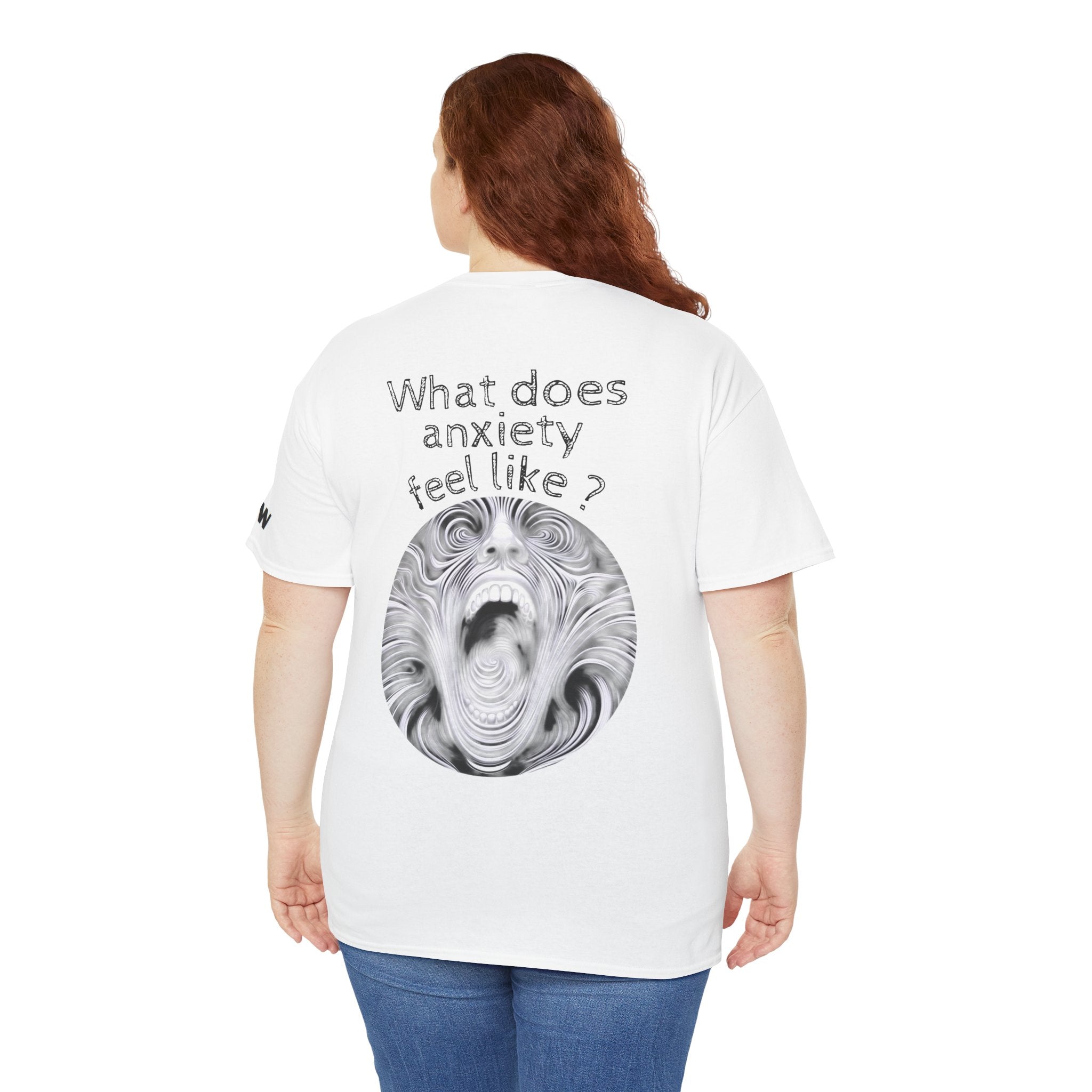 Anxiety Awareness T‑Shirt — "What Does Anxiety Feel Like?" Graphic Tee