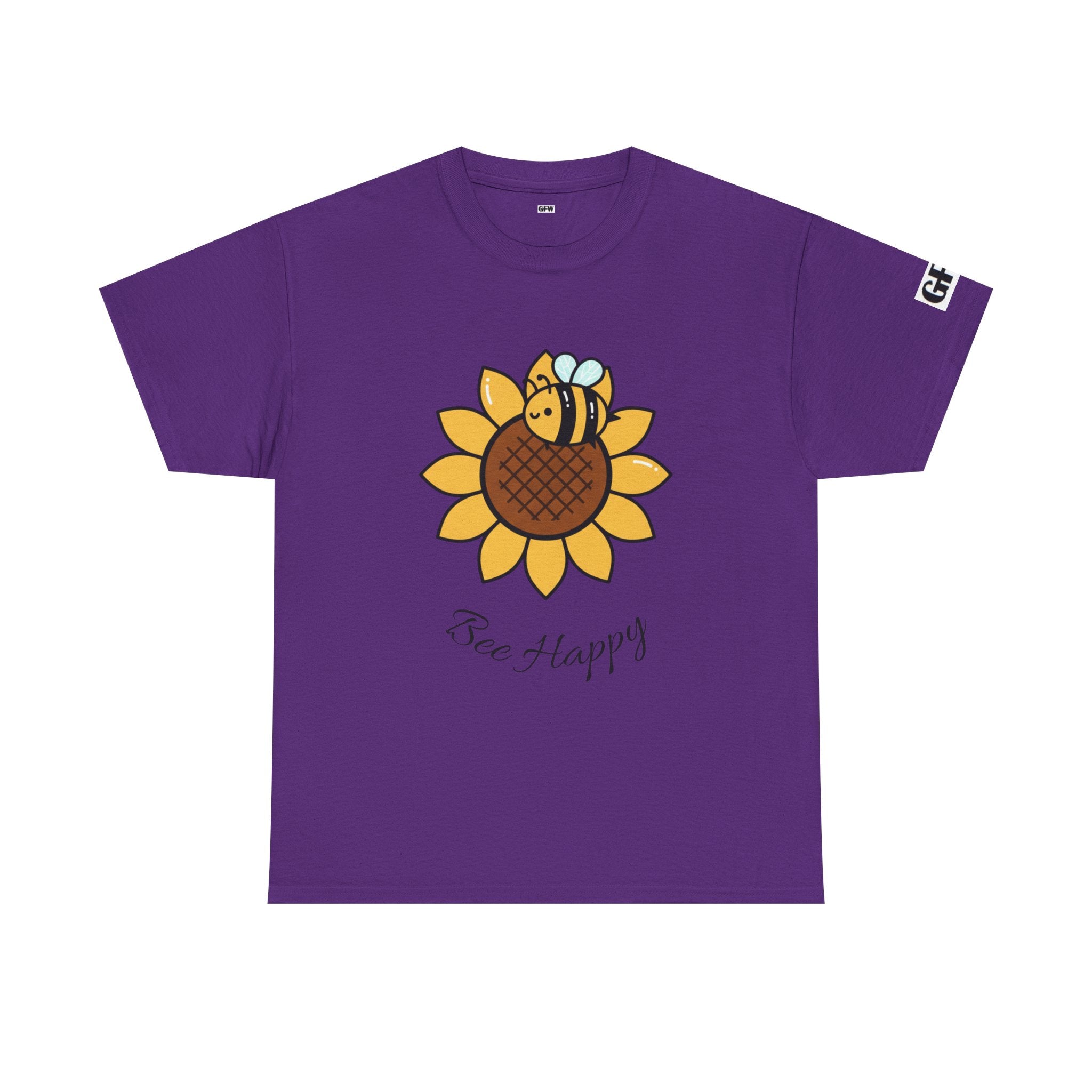 Bee Happy Sunflower T-Shirt