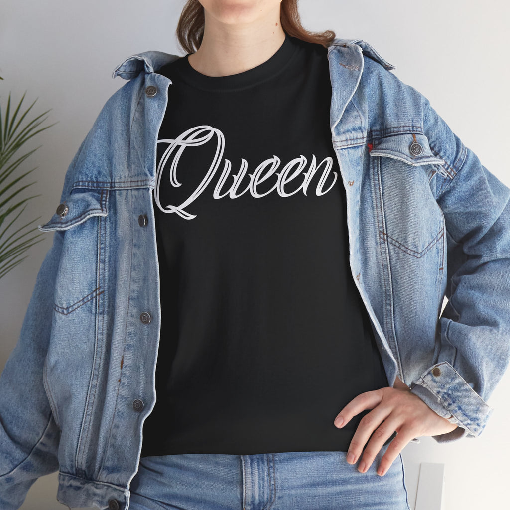 Queen T‑Shirt — Empowering White Queen Graphic Tee
