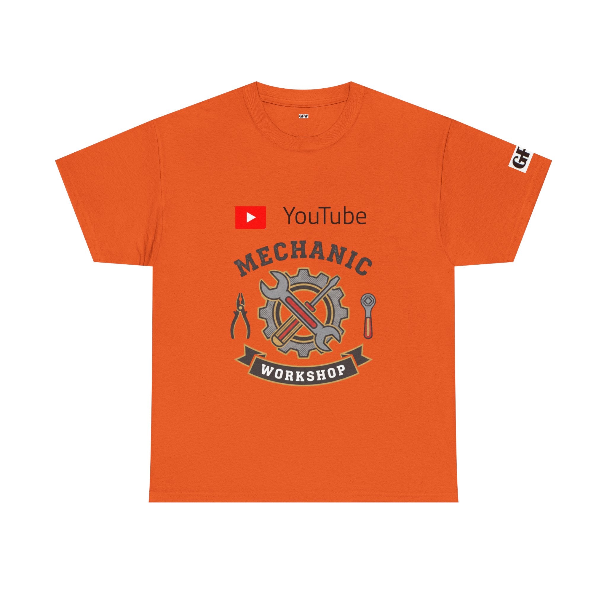 Mechanic Workshop T-Shirt — YouTube Channel Gear
