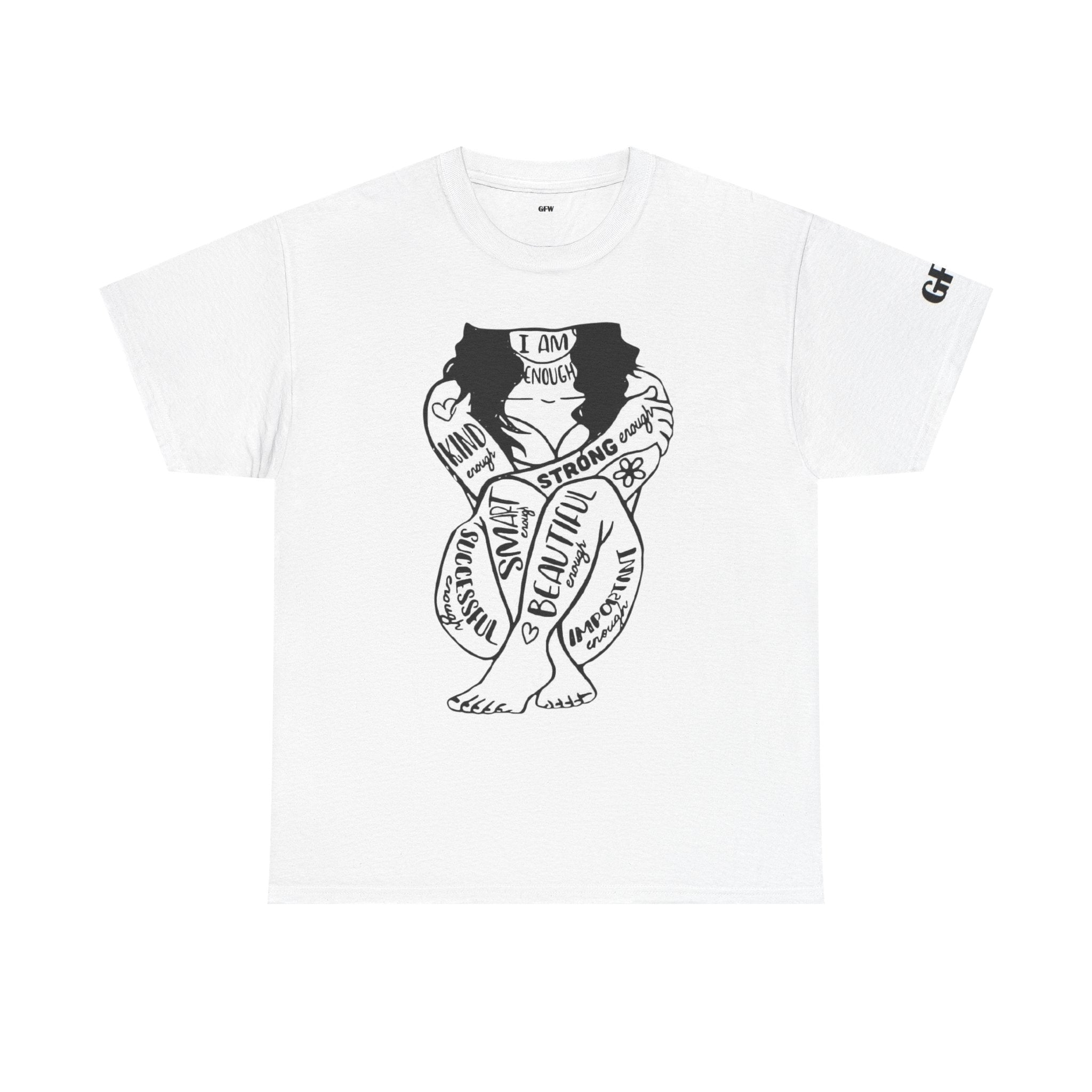 Empowerment Tee — 'I Am' Positive Affirmation Graphic Shirt