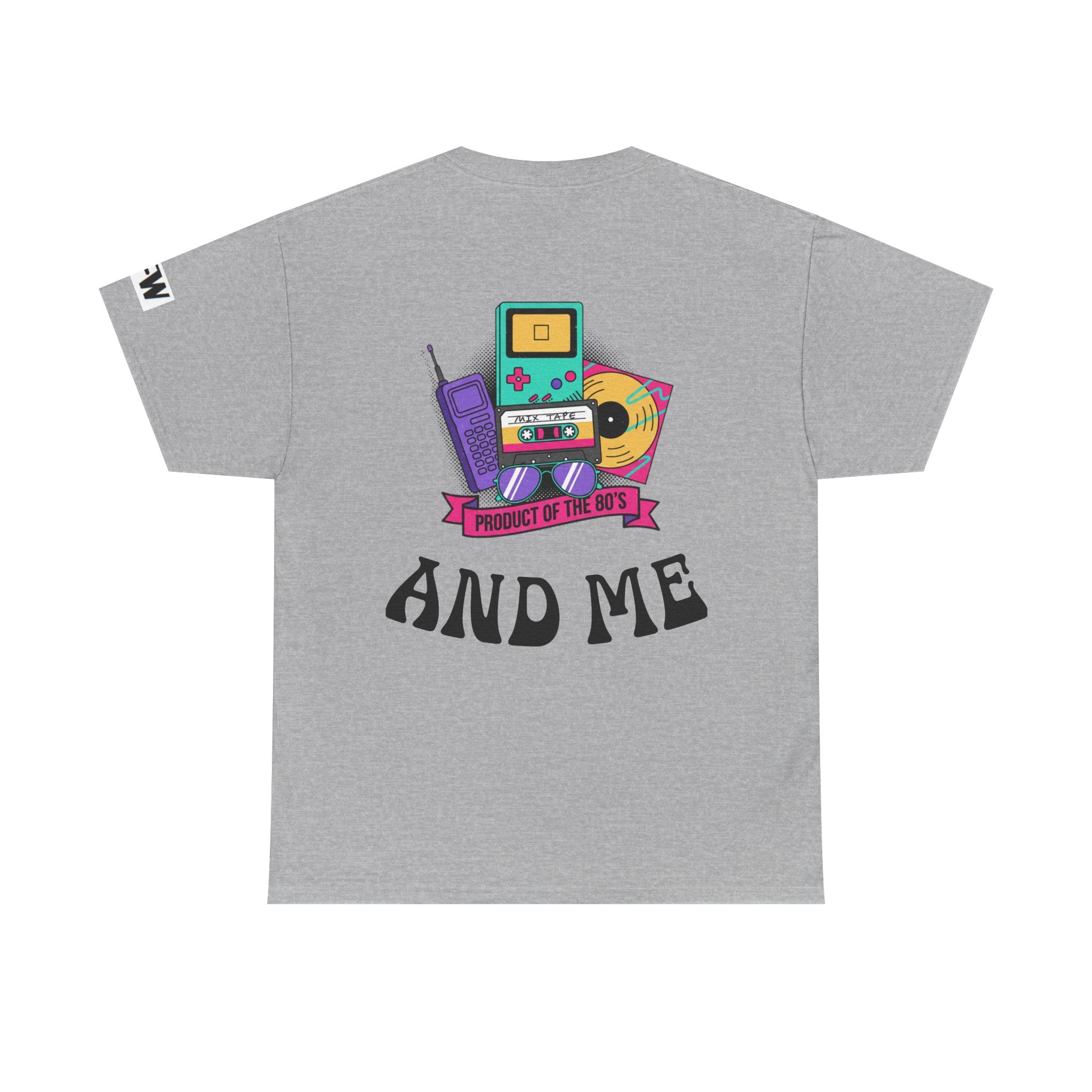 80's Made Me Tee — Retro 1980s Nostalgia Graphic T-Shirt