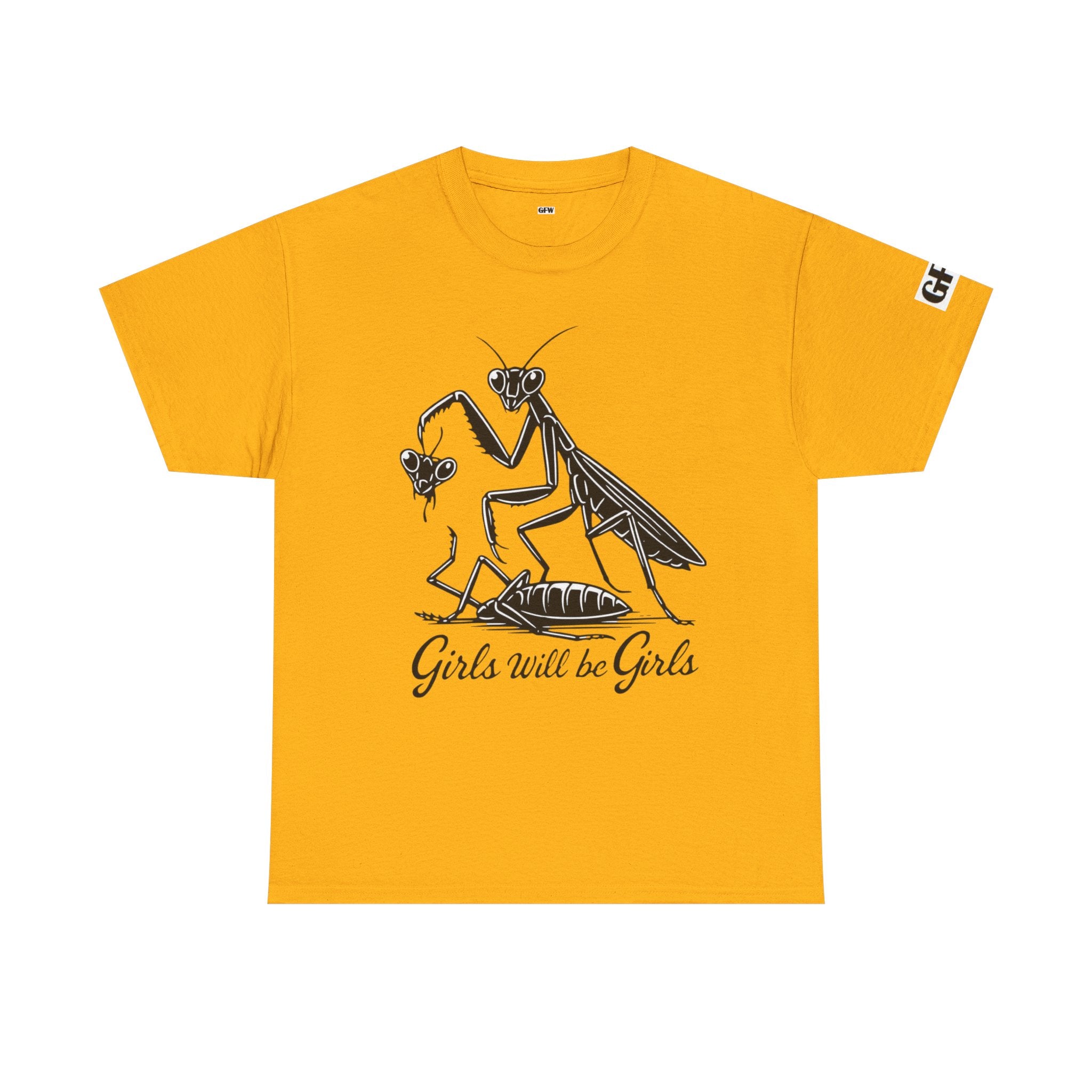 Girls Will Be Girls Praying Mantis Tee