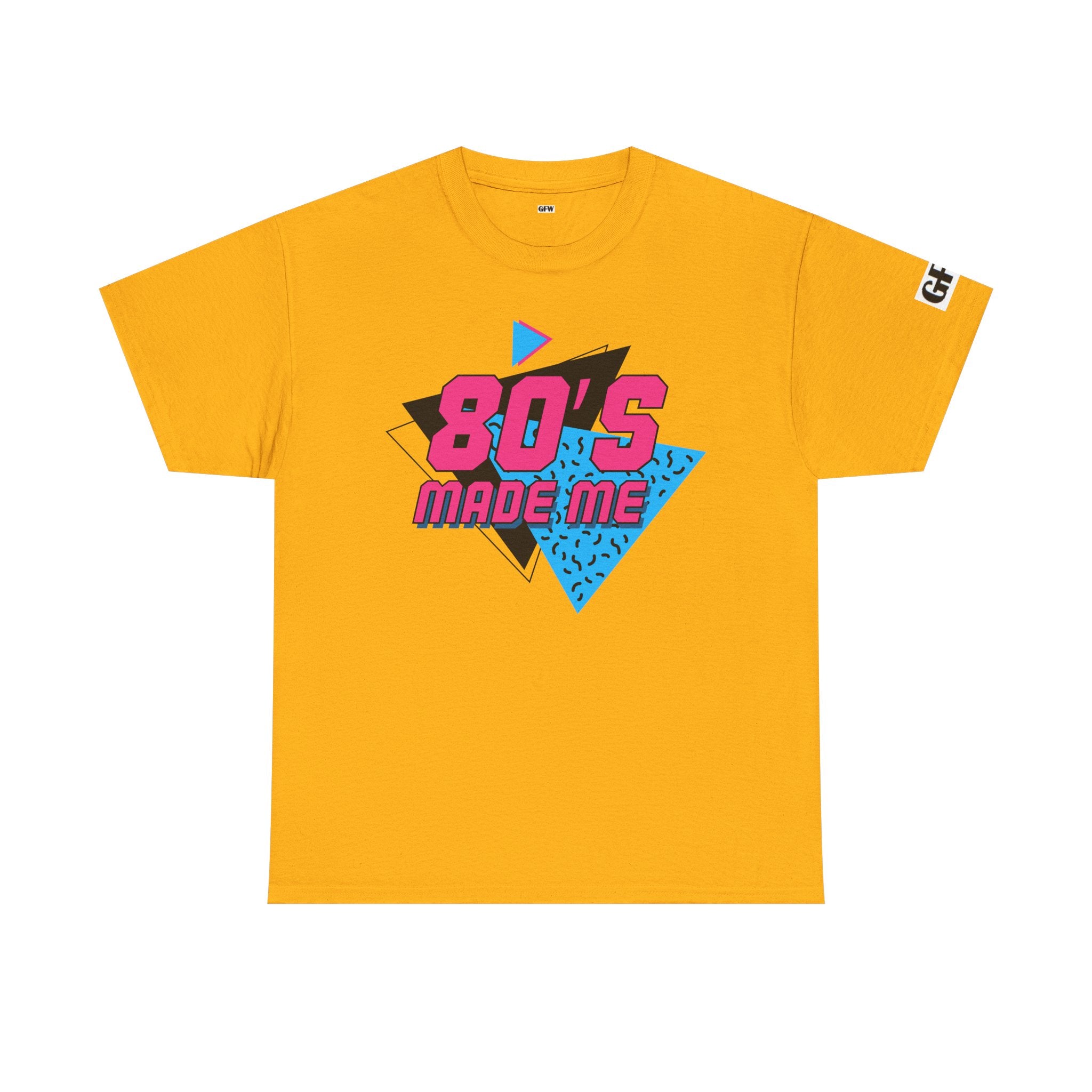 80's Made Me Tee — Retro 1980s Nostalgia Graphic T-Shirt