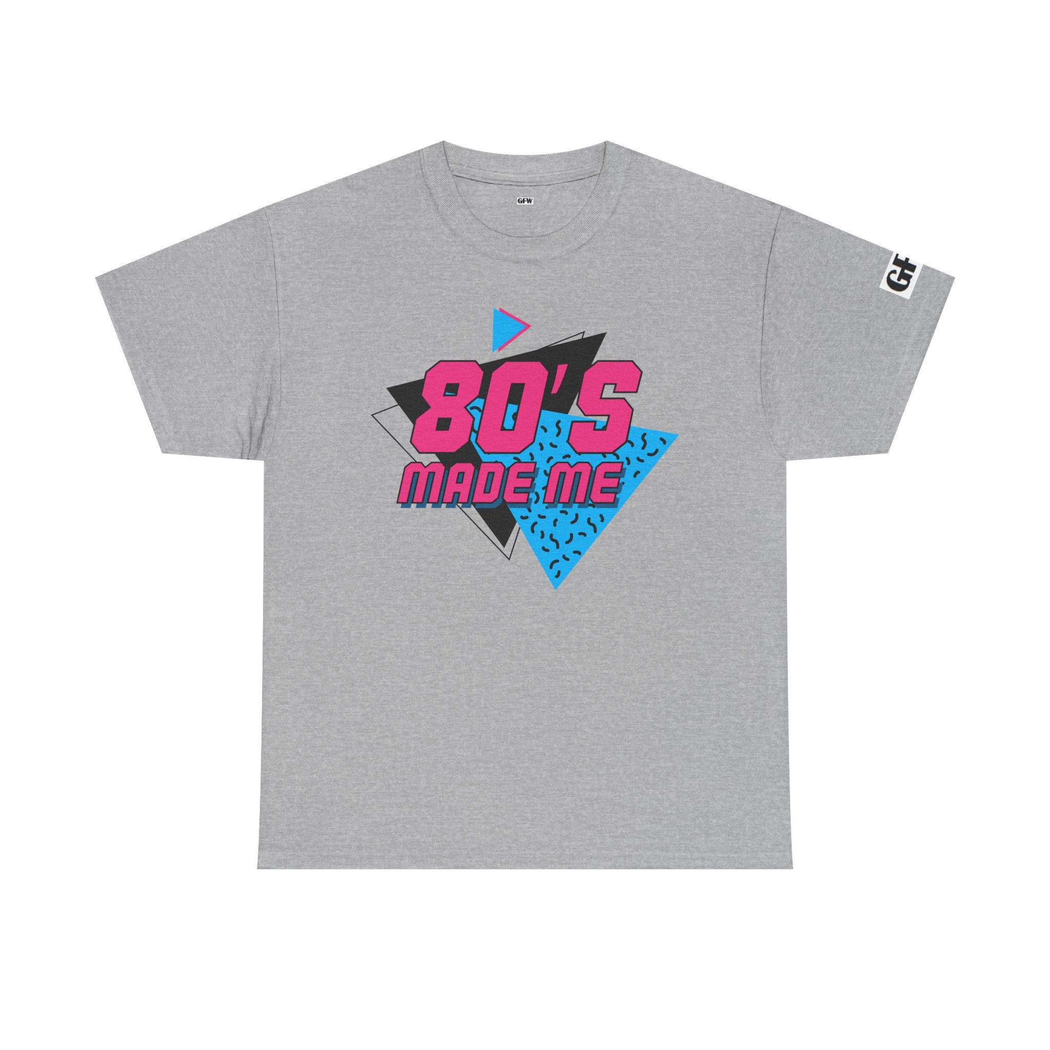 80's Made Me Tee — Retro 1980s Nostalgia Graphic T-Shirt