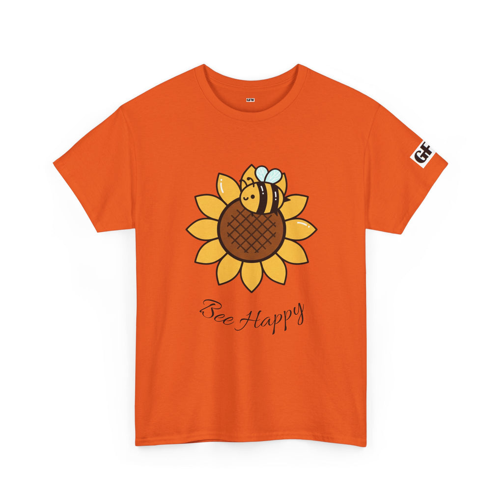 Bee Happy Sunflower T-Shirt