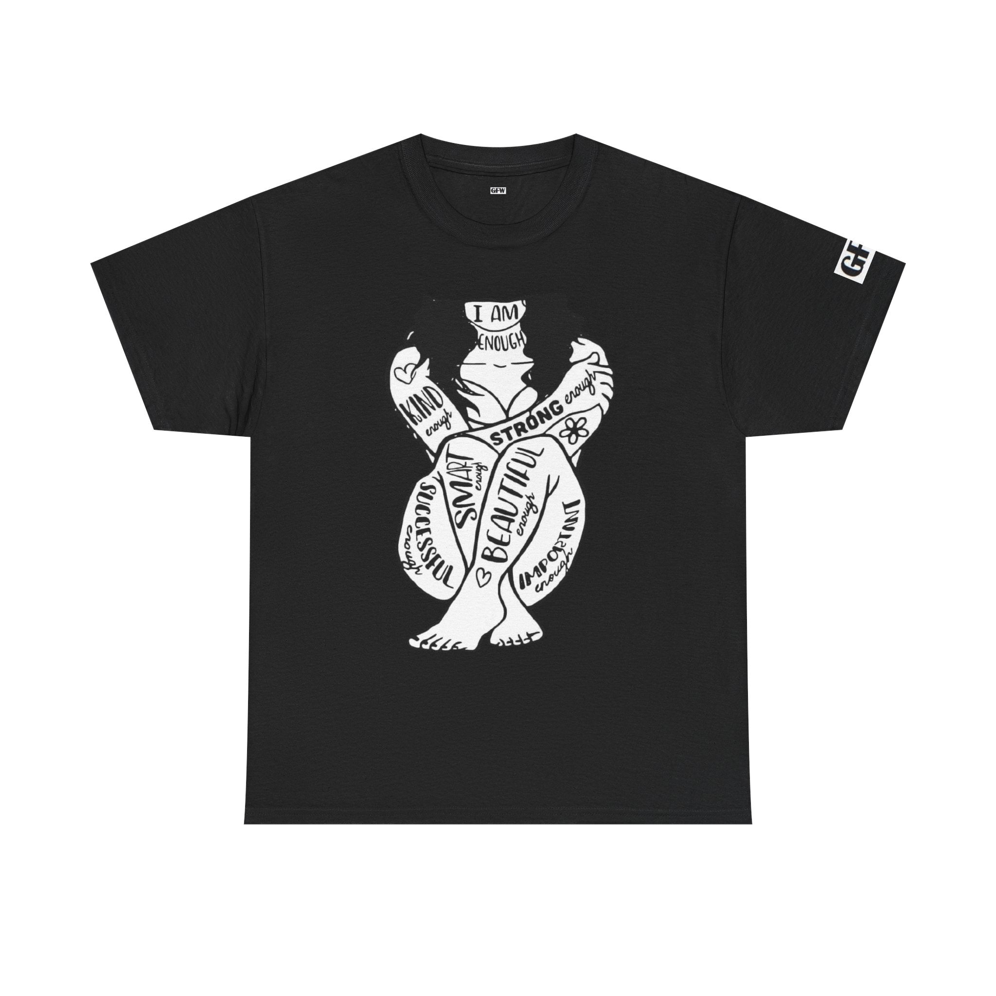 Empowerment Tee — 'I Am' Positive Affirmation Graphic Shirt