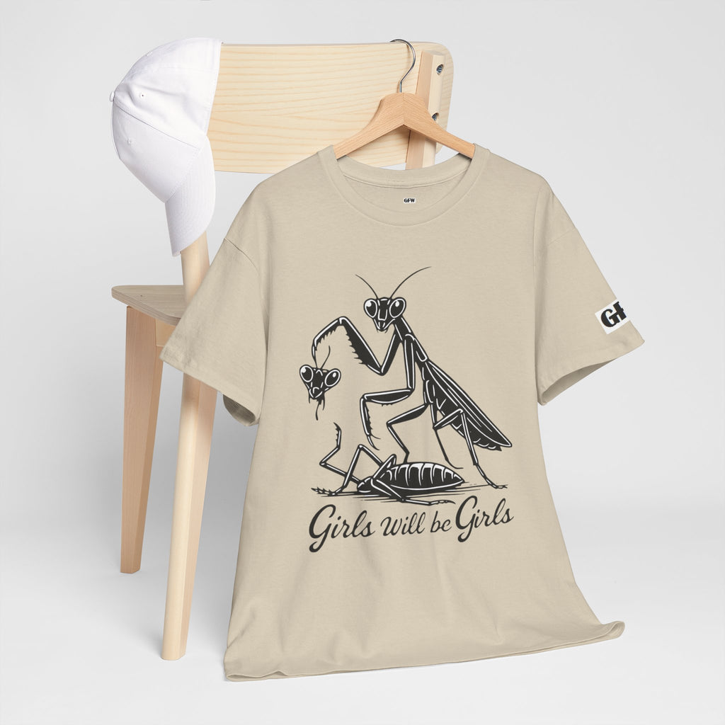Girls Will Be Girls Praying Mantis Tee