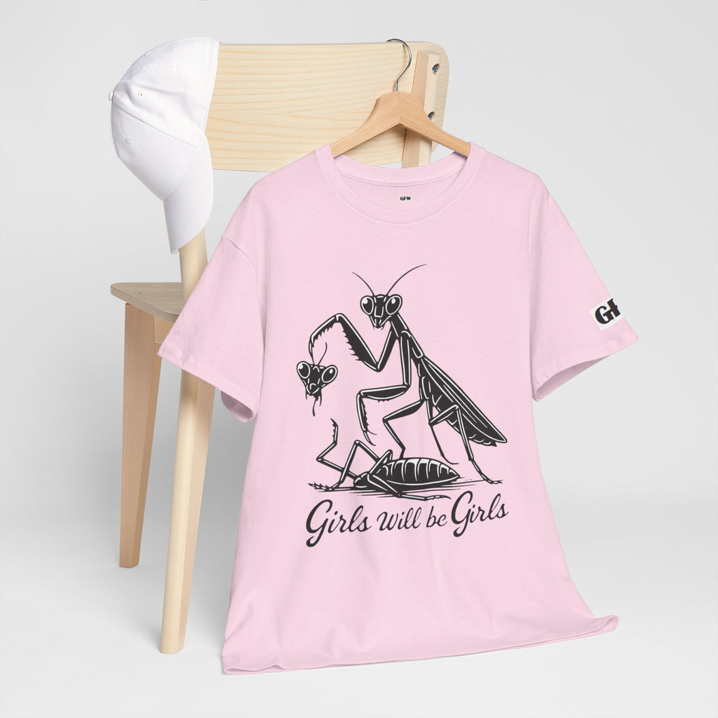 Girls Will Be Girls Praying Mantis Tee