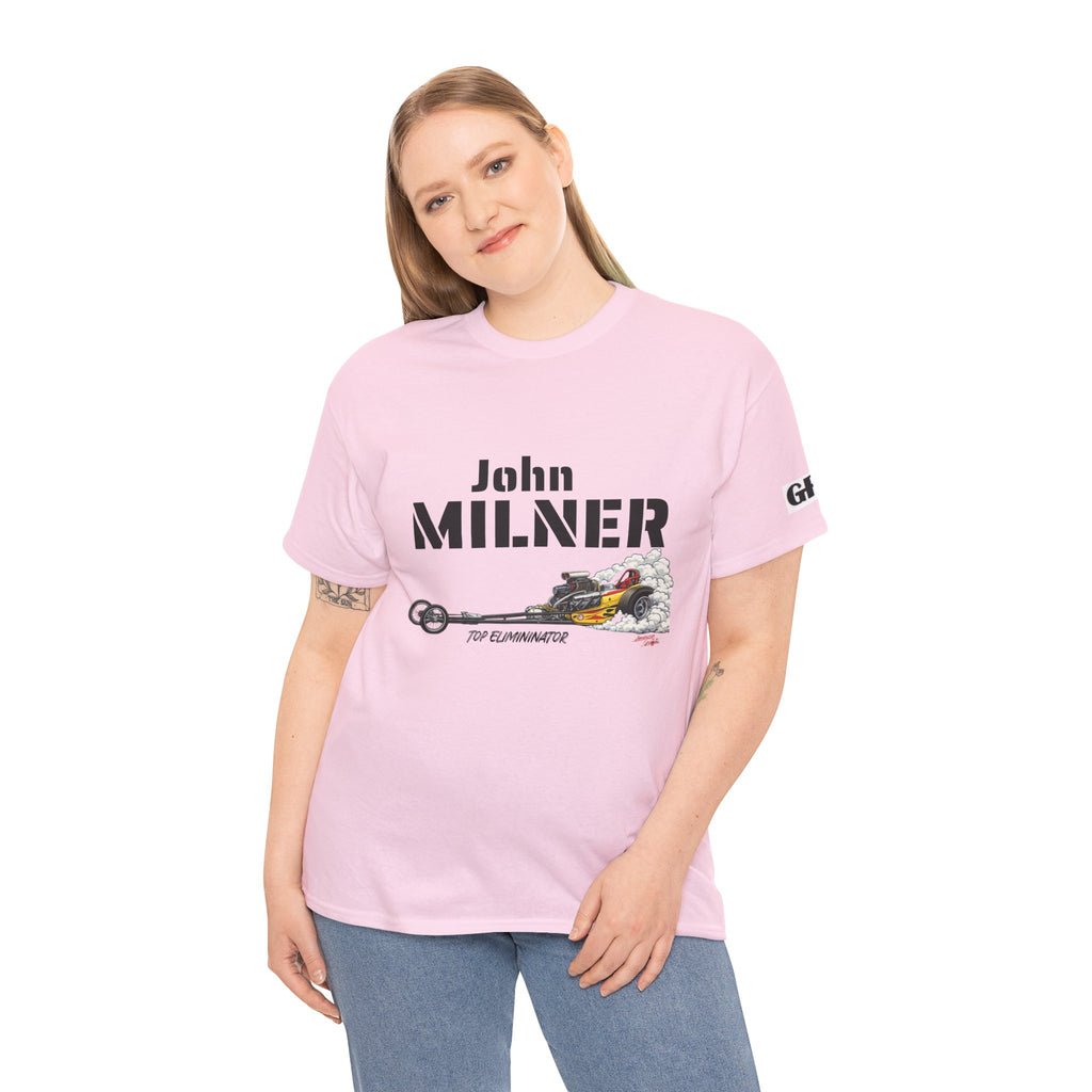 Milner Racing Team T-Shirt — "John Milner" Vintage Dragster Tee