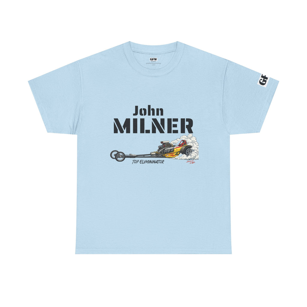 Milner Racing Team T-Shirt — "John Milner" Vintage Dragster Tee