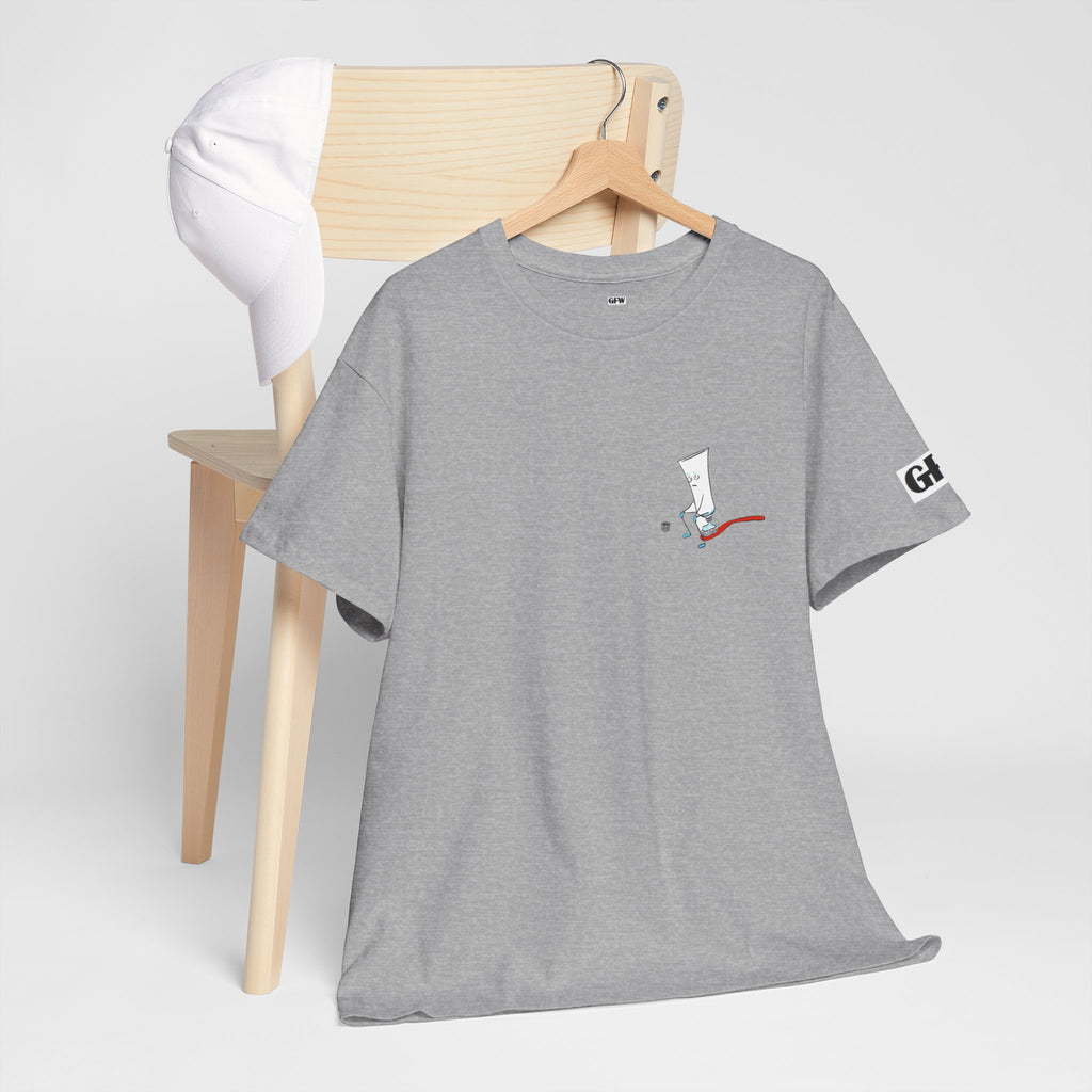 Toothbrush Graphic Tee — "That's Right Put Me In Your Mouth" Dental Humor T-Shirt