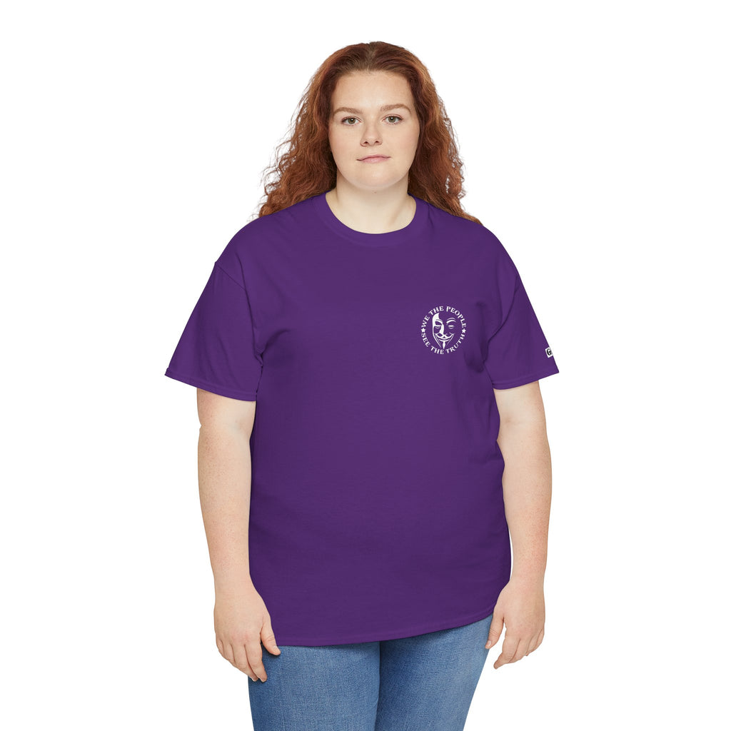 **Personalize ** Seek Knowledge Tee — “We The People See The Truth” Guy Fawkes Graphic T-Shirt