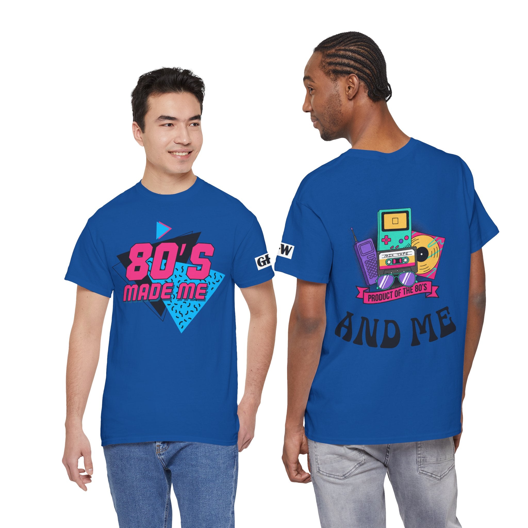 80's Made Me Tee — Retro 1980s Nostalgia Graphic T-Shirt