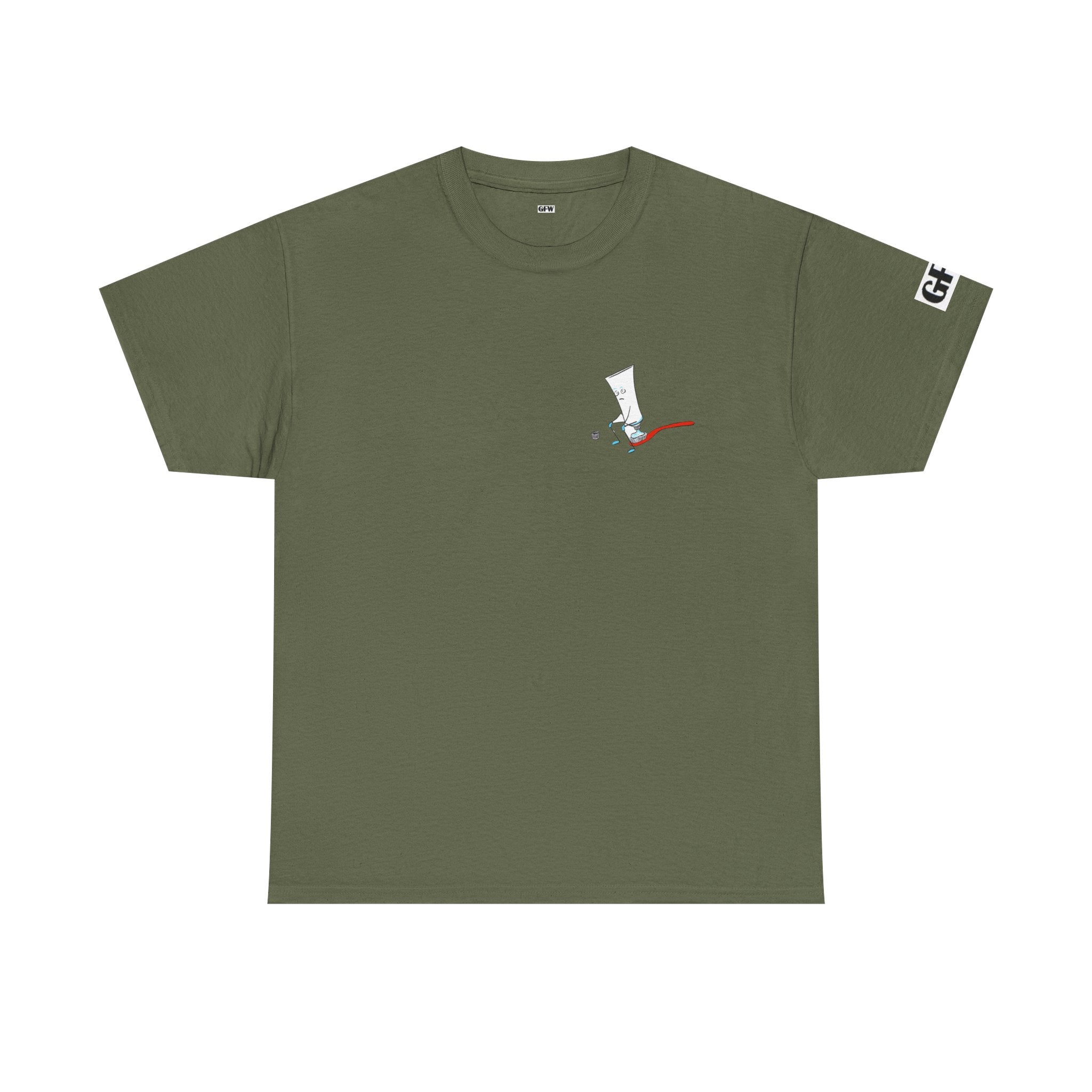 Toothbrush Graphic Tee — "That's Right Put Me In Your Mouth" Dental Humor T-Shirt