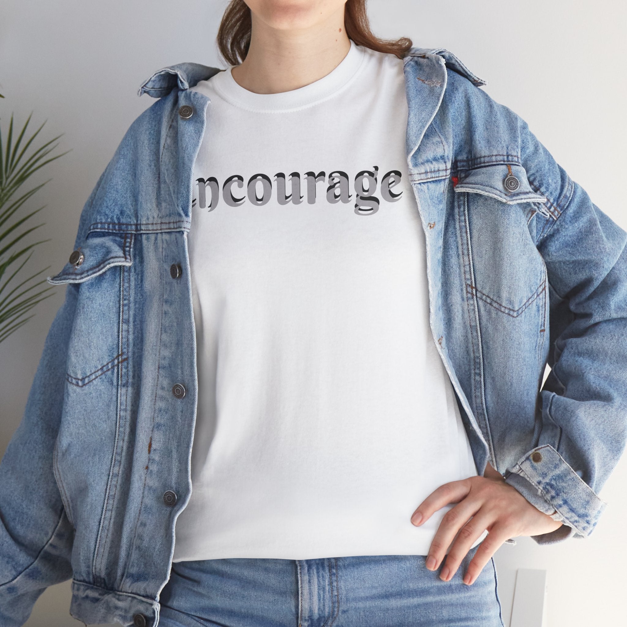 "Encourage" Unisex Heavy Cotton Tee