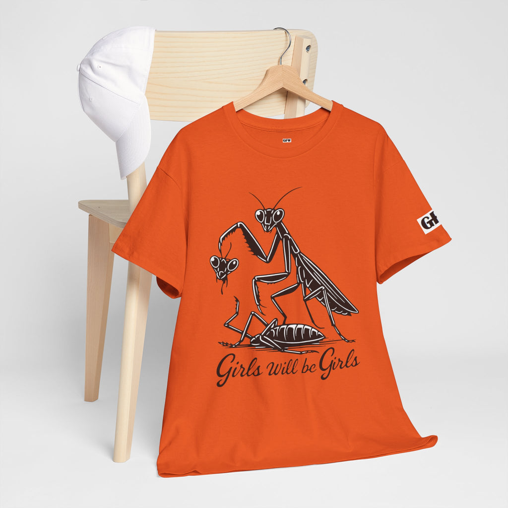 Girls Will Be Girls Praying Mantis Tee