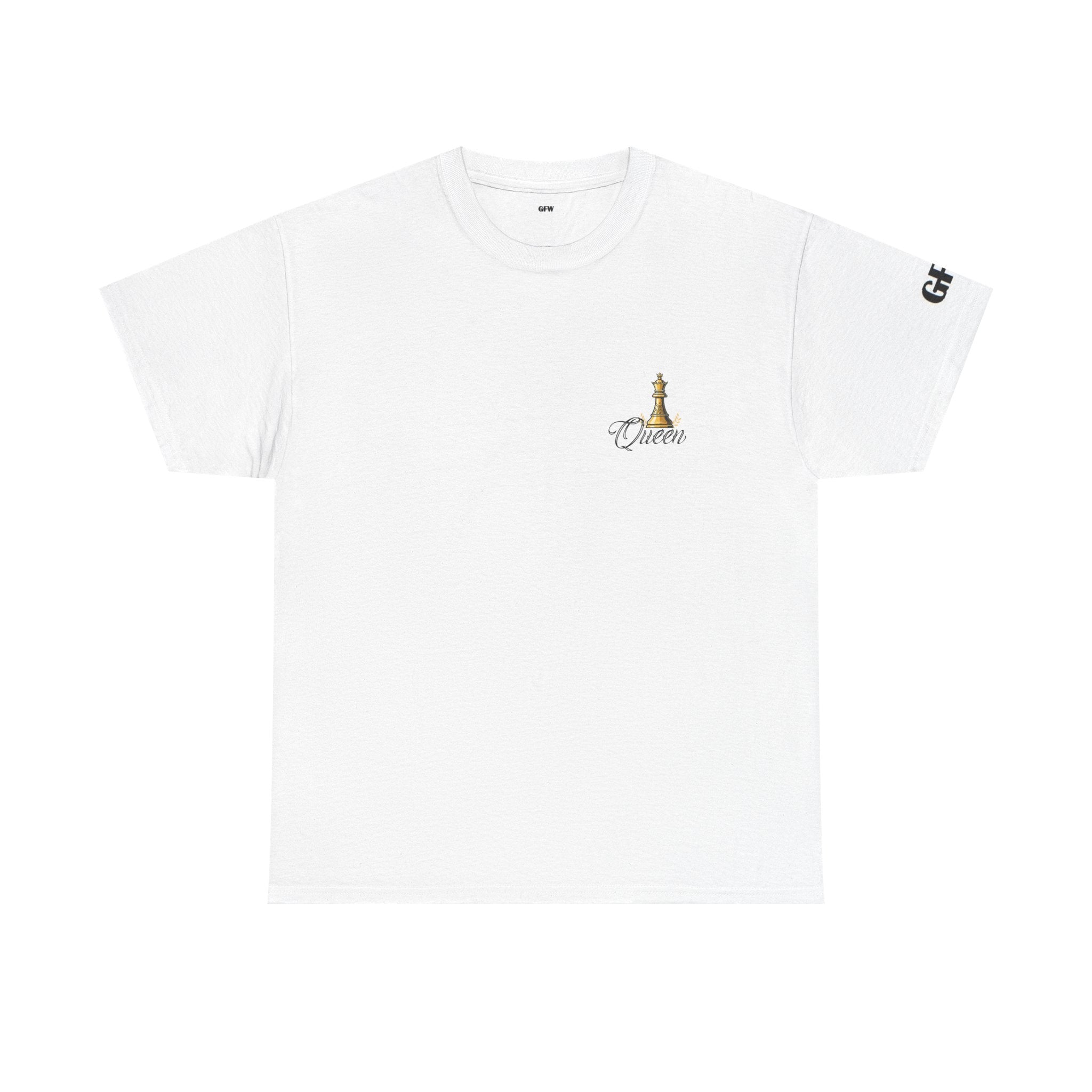 Queen Chess Piece T-Shirt — "Queen" Family Roles Tee (Grandmother, Wife, Mother, Daughter, Sister)