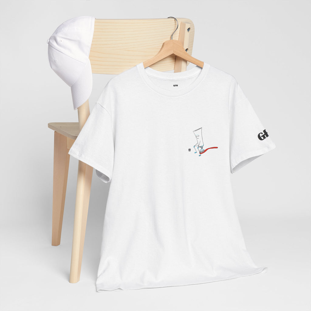Toothbrush Graphic Tee — "That's Right Put Me In Your Mouth" Dental Humor T-Shirt