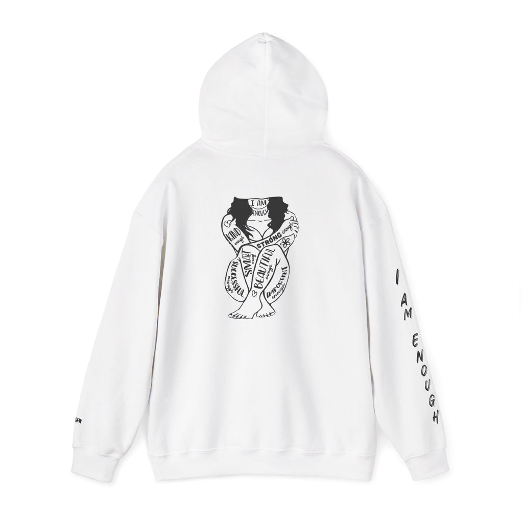 I am enough - Unisex Heavy Blend™ Hooded Sweatshirt